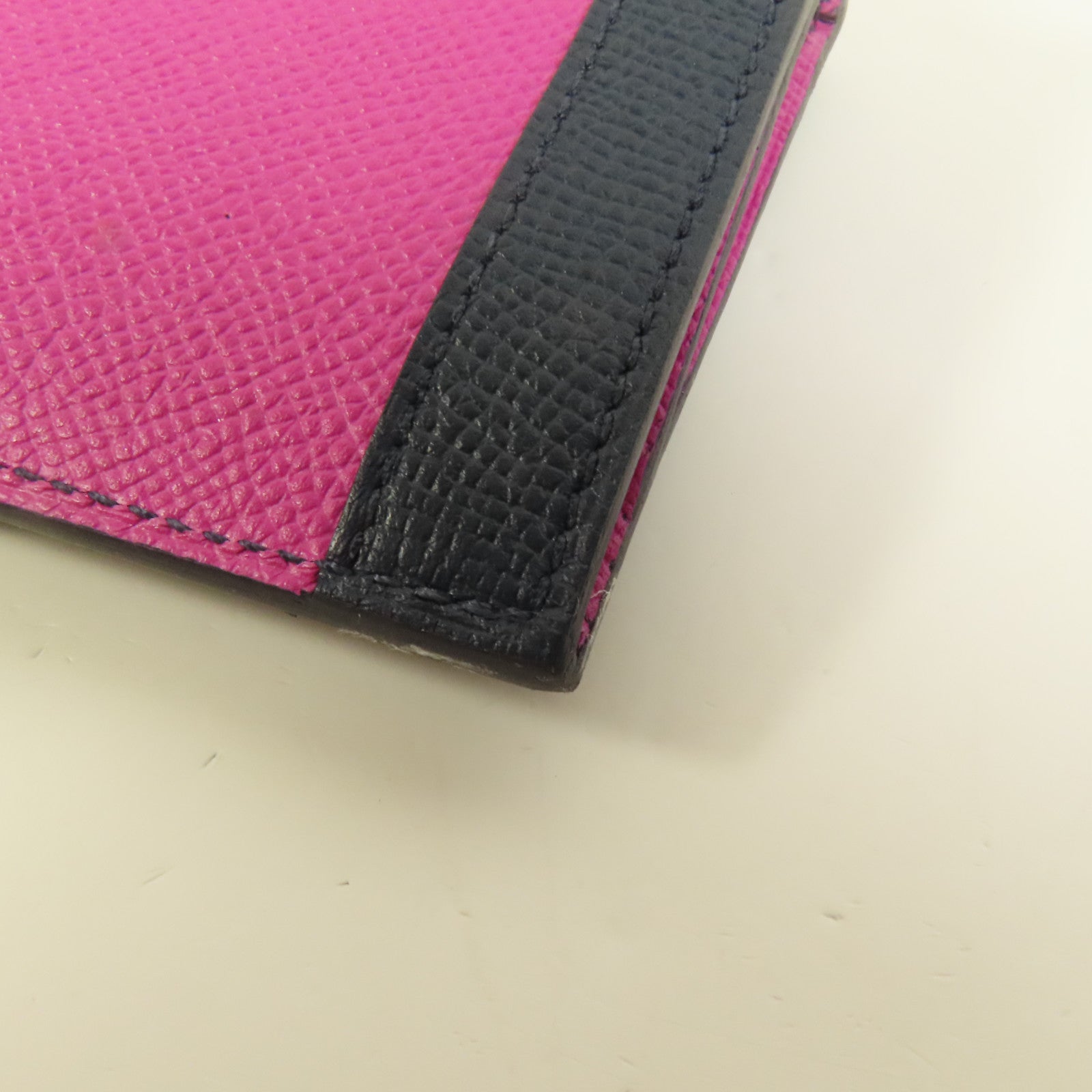 HERMES Epsom皮革Camail Long Wallet銀扣長錢包Magnolia