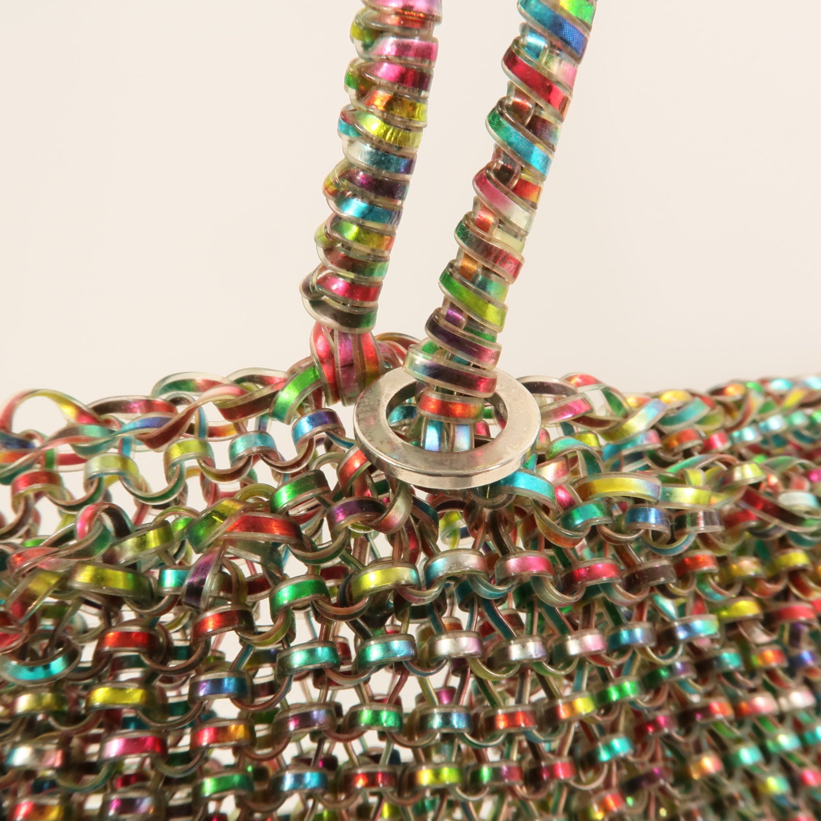 ANTEPRIMA PVC Tote Bag銀扣手挽袋