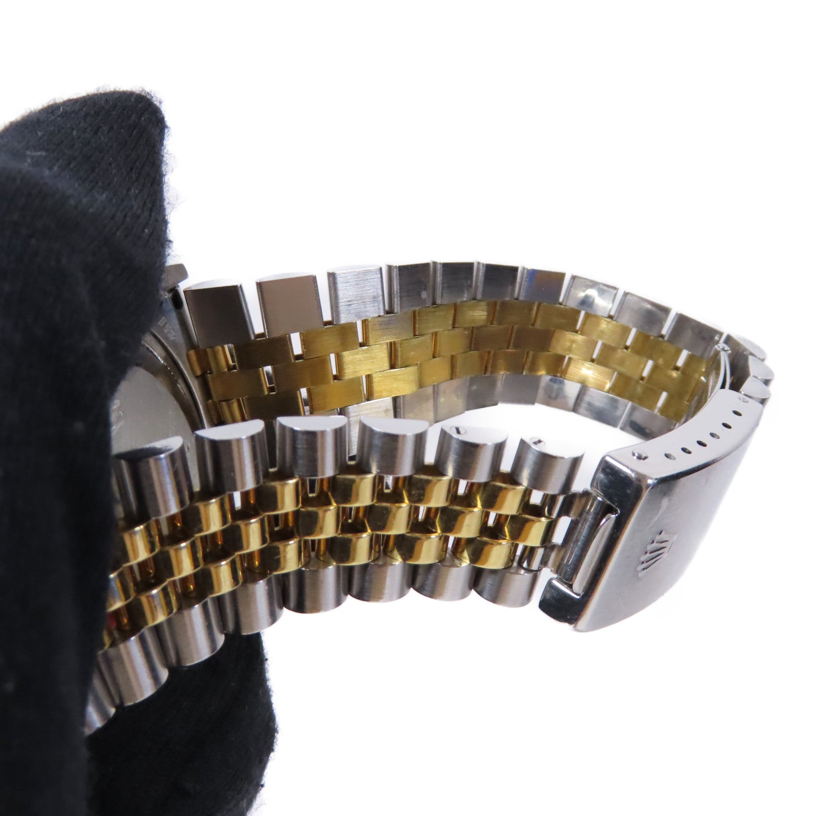 ROLEX Datejust 18K黃金/不鏽鋼手錶自動機芯金色