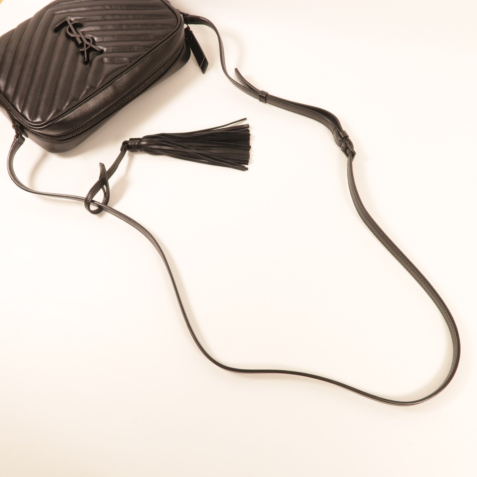 SAINT LAURENT 牛皮皮革Lou Camera Bag肩背袋