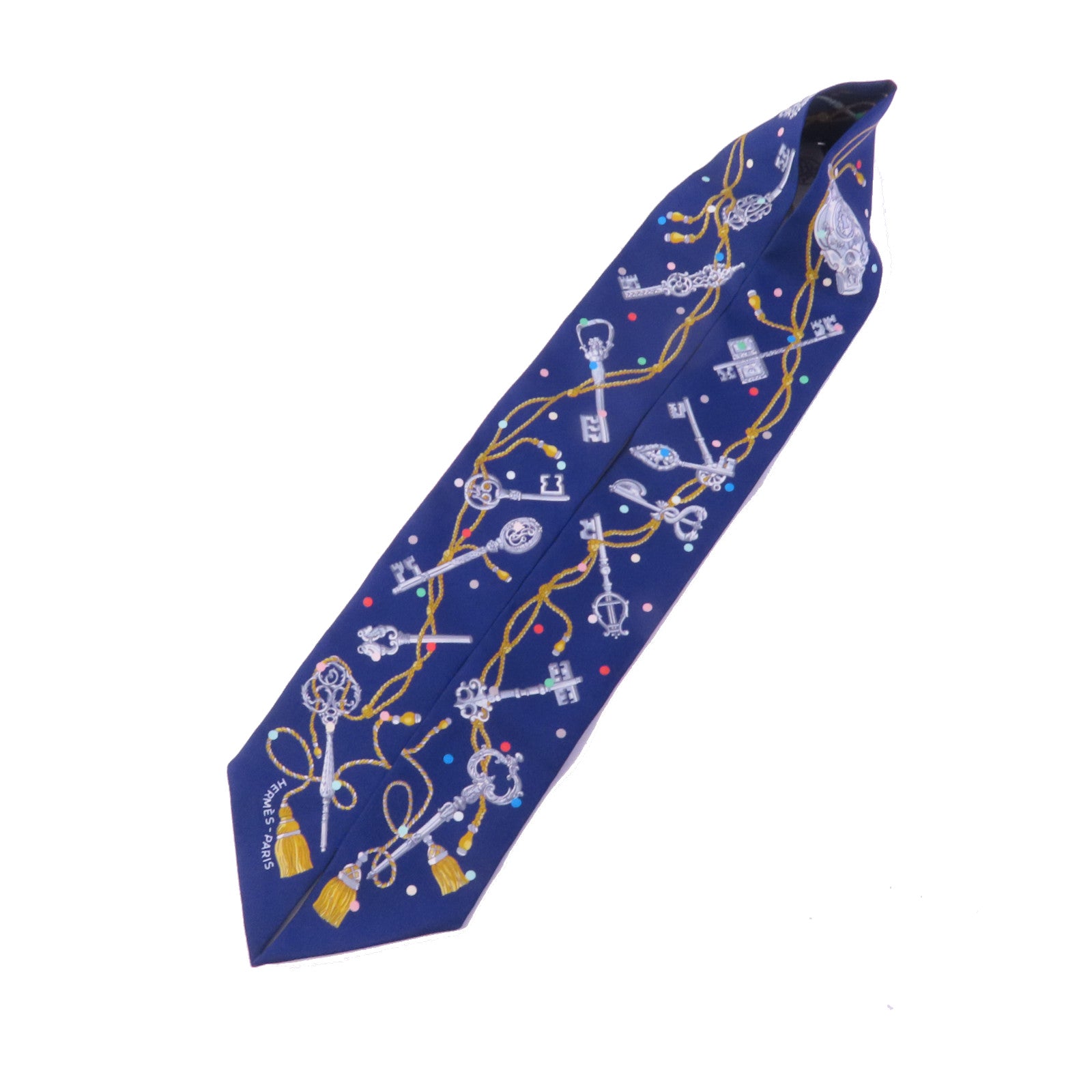 HERMES 絲質Twilly絲巾