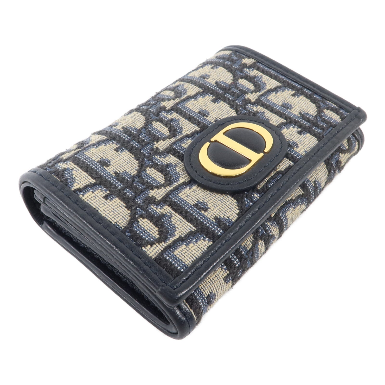 Dior 帆布30 Montaigne Glycine Wallet錢包