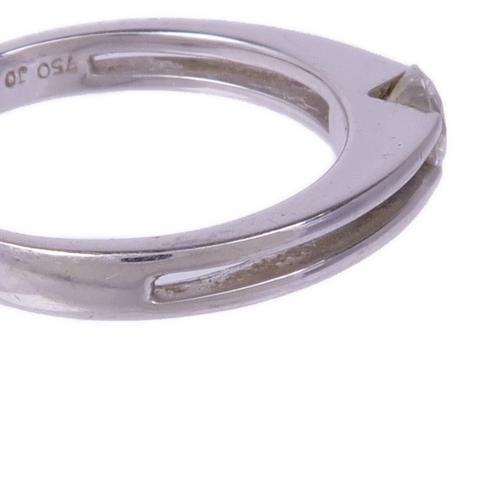 JEWELRY 【激減優惠】18K白金Diamond Ring鑽石戒指US#7.75