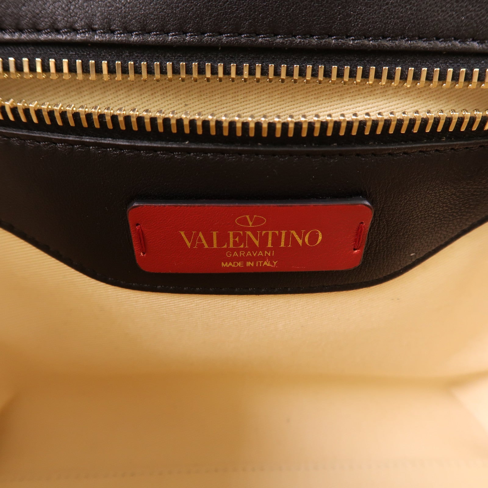 Valentino 牛仔布Candy Stud金扣手挽肩背兩用袋