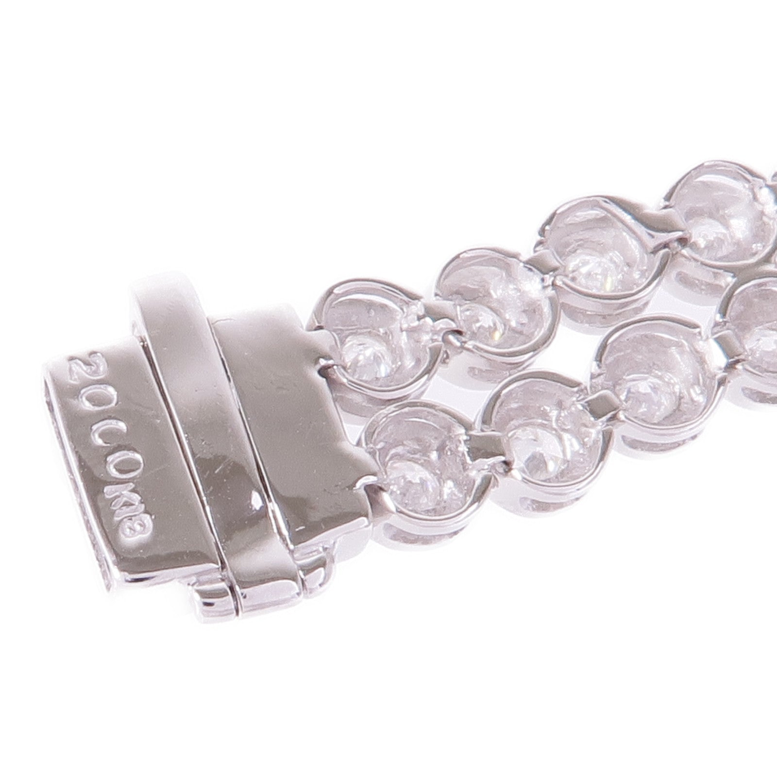 JEWELRY 18K白金Diamond Bracelet鑽石手鏈