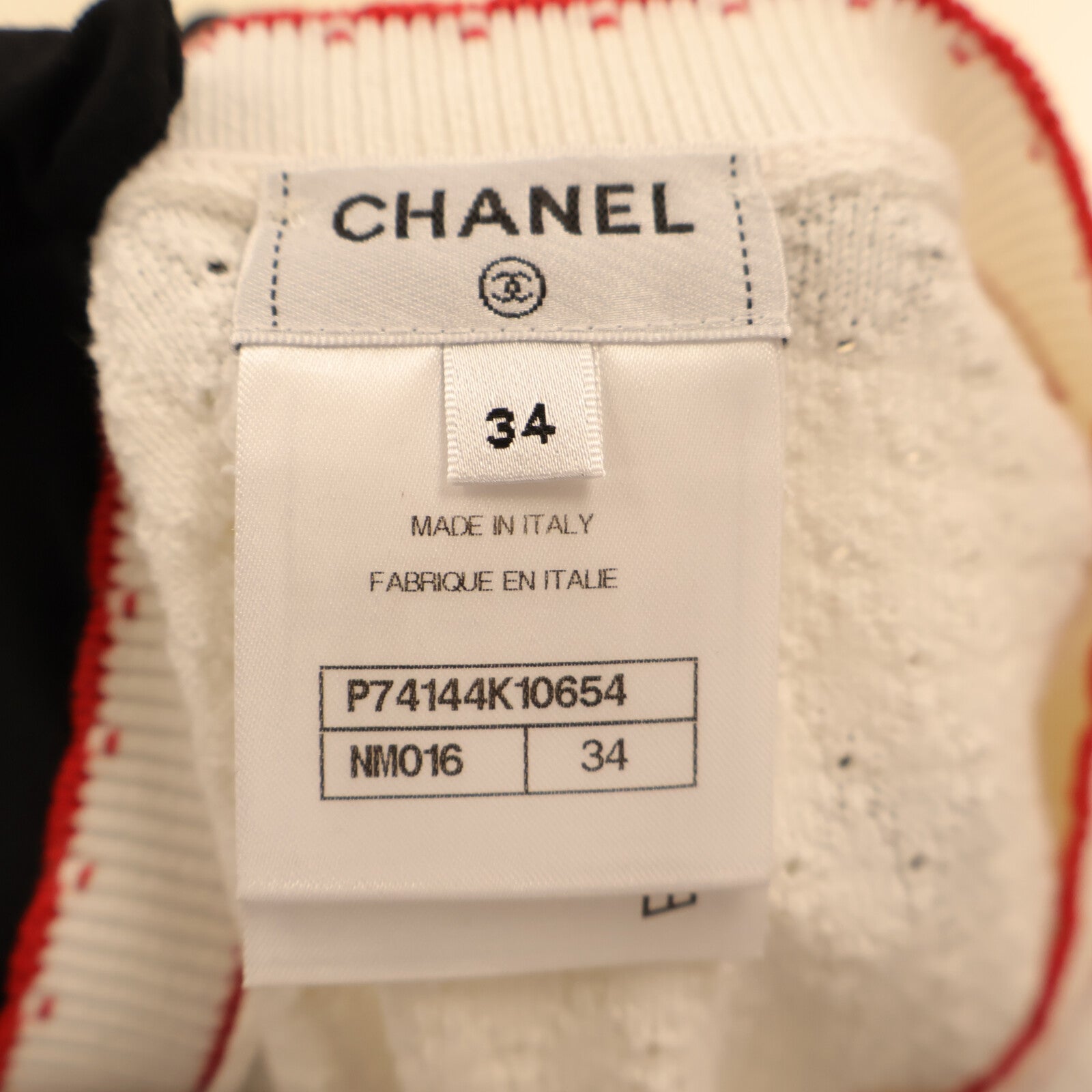 CHANEL 23C Short-Sleeves Knitting Tops上衣