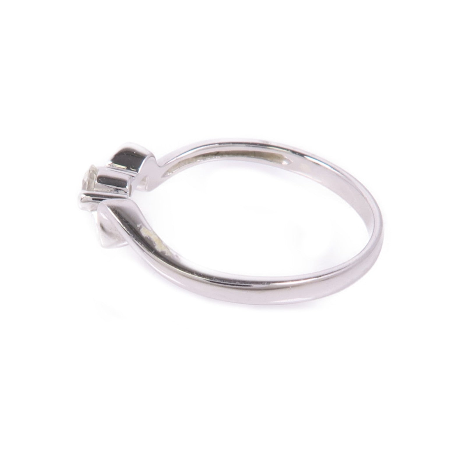 JEWELRY 【激減優惠】18K白金Diamond Ring鑽石戒指US#5.75