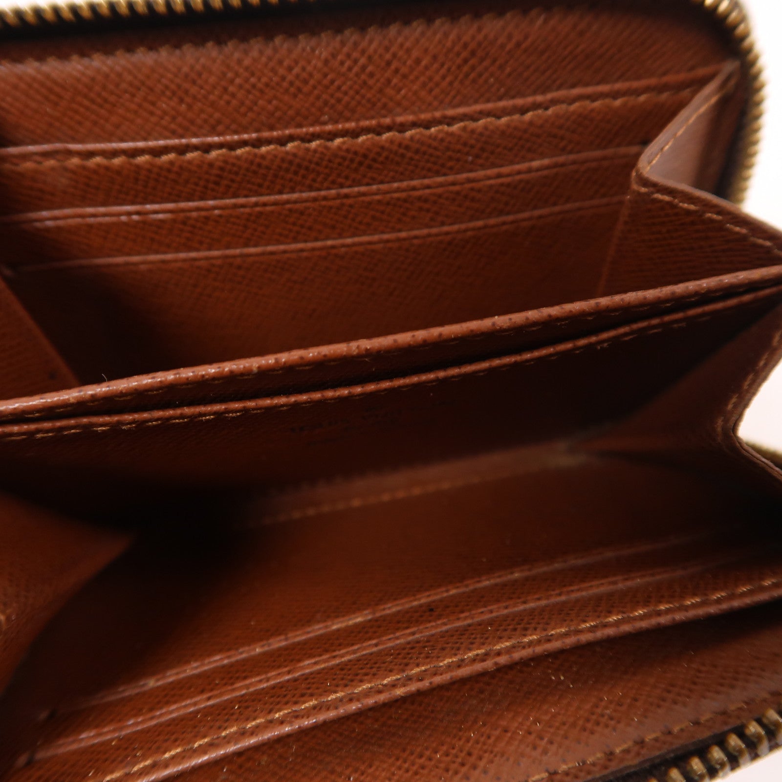 LOUIS VUITTON Monogram Zippy Coin Purse金扣零錢包
