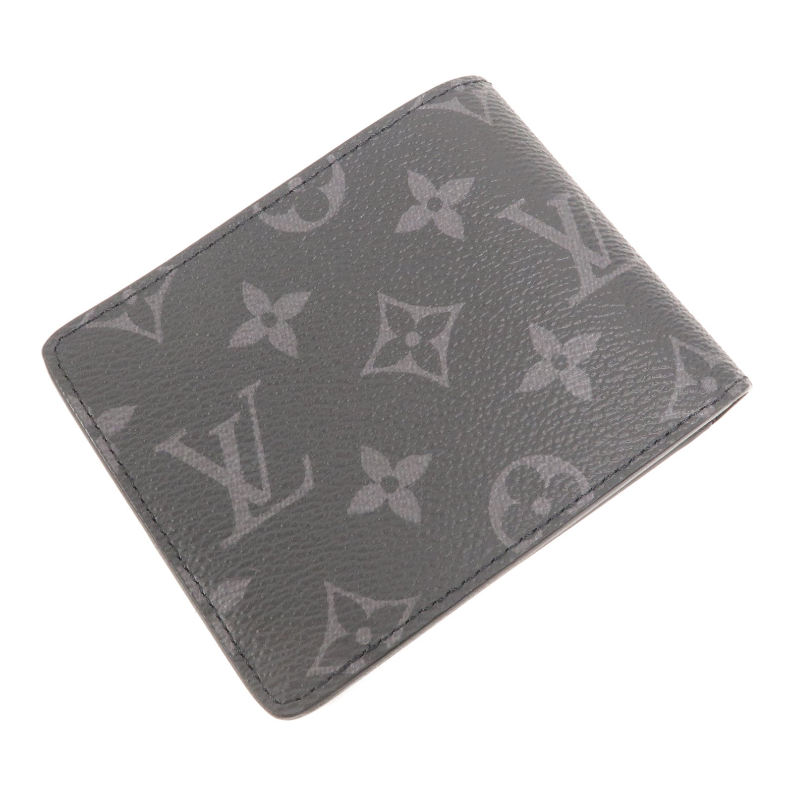 LOUIS VUITTON Monogram Eclipse Slender Wallet錢包