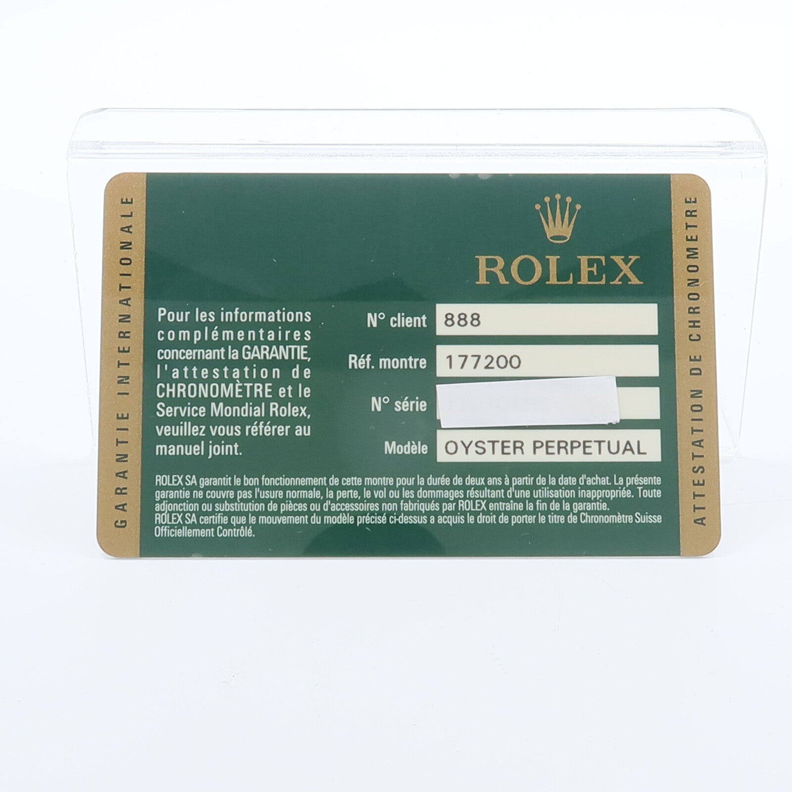 ROLEX Oyster Perpetual 177200
