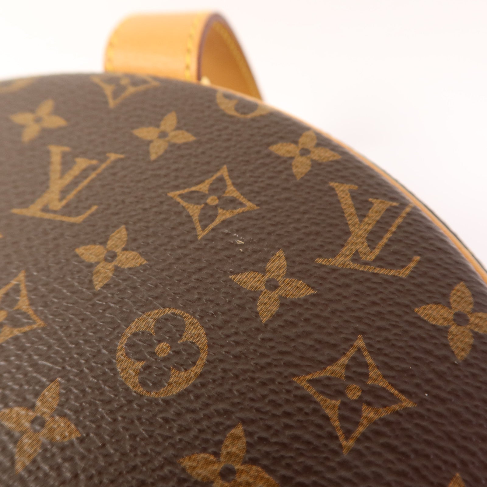 LOUIS VUITTON Monogram Petite Boite Chapeau金扣手挽肩背兩用袋