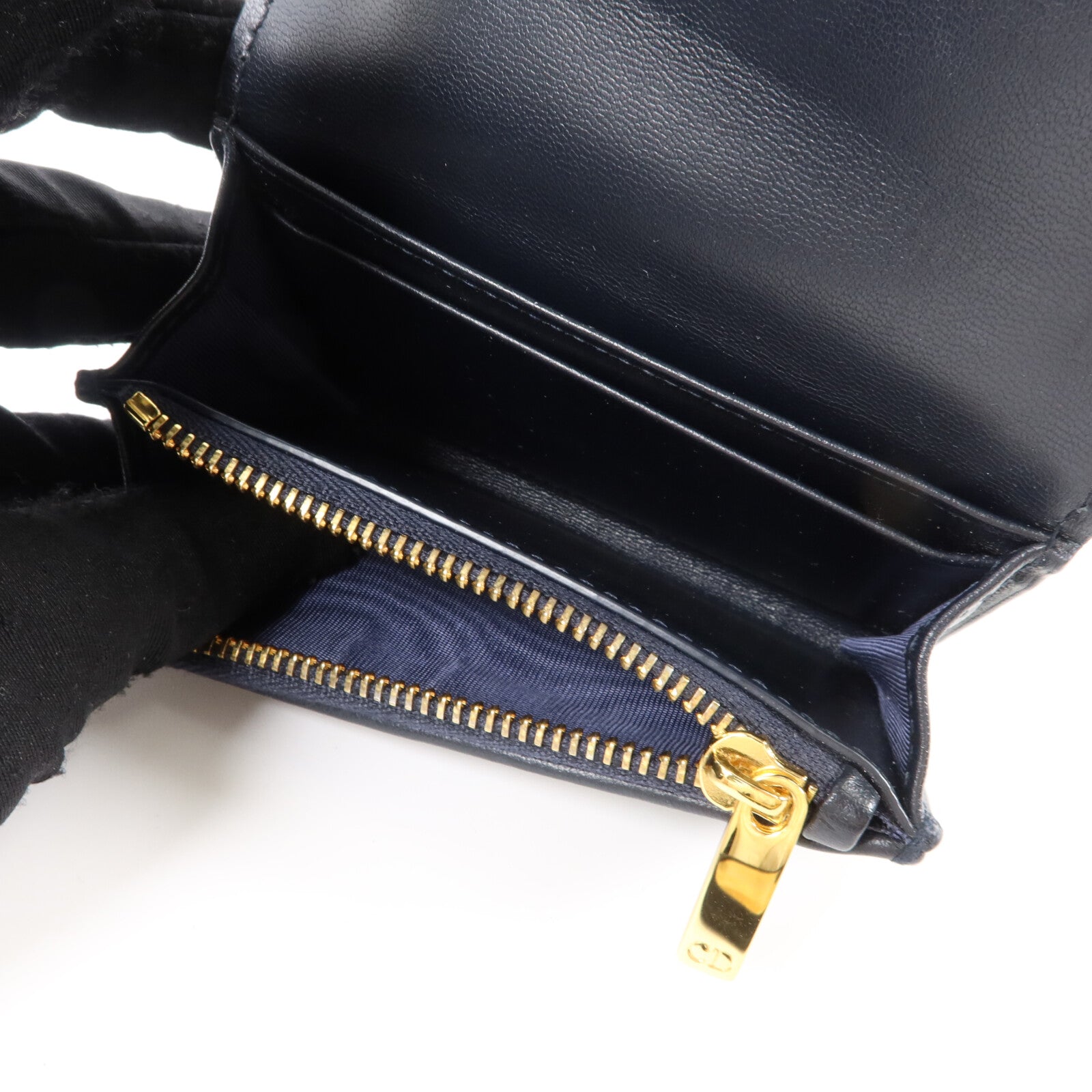 Dior 帆布30 Montaigne Glycine Wallet錢包