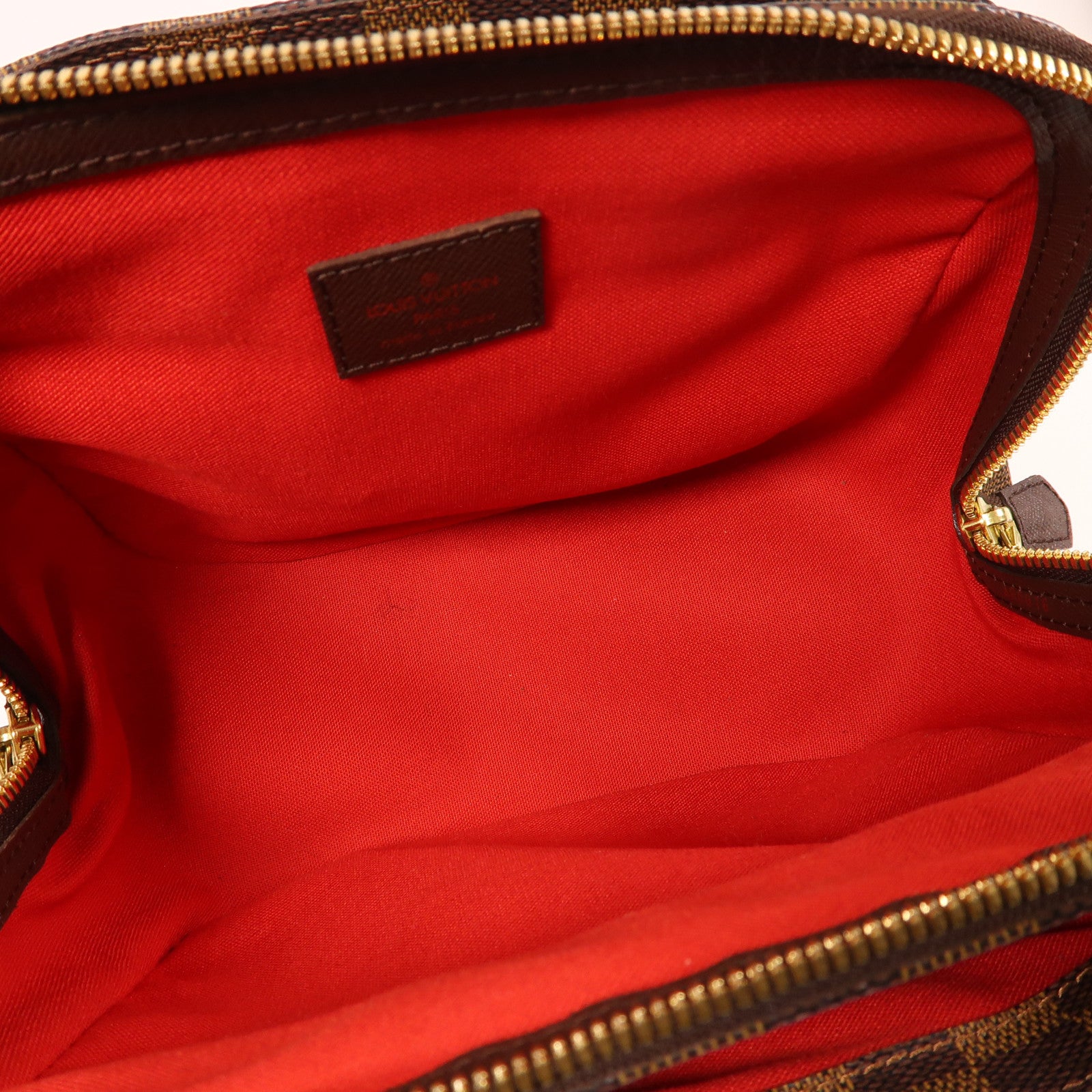 LOUIS VUITTON Damier Ebene Belem PM金扣手挽袋啡色