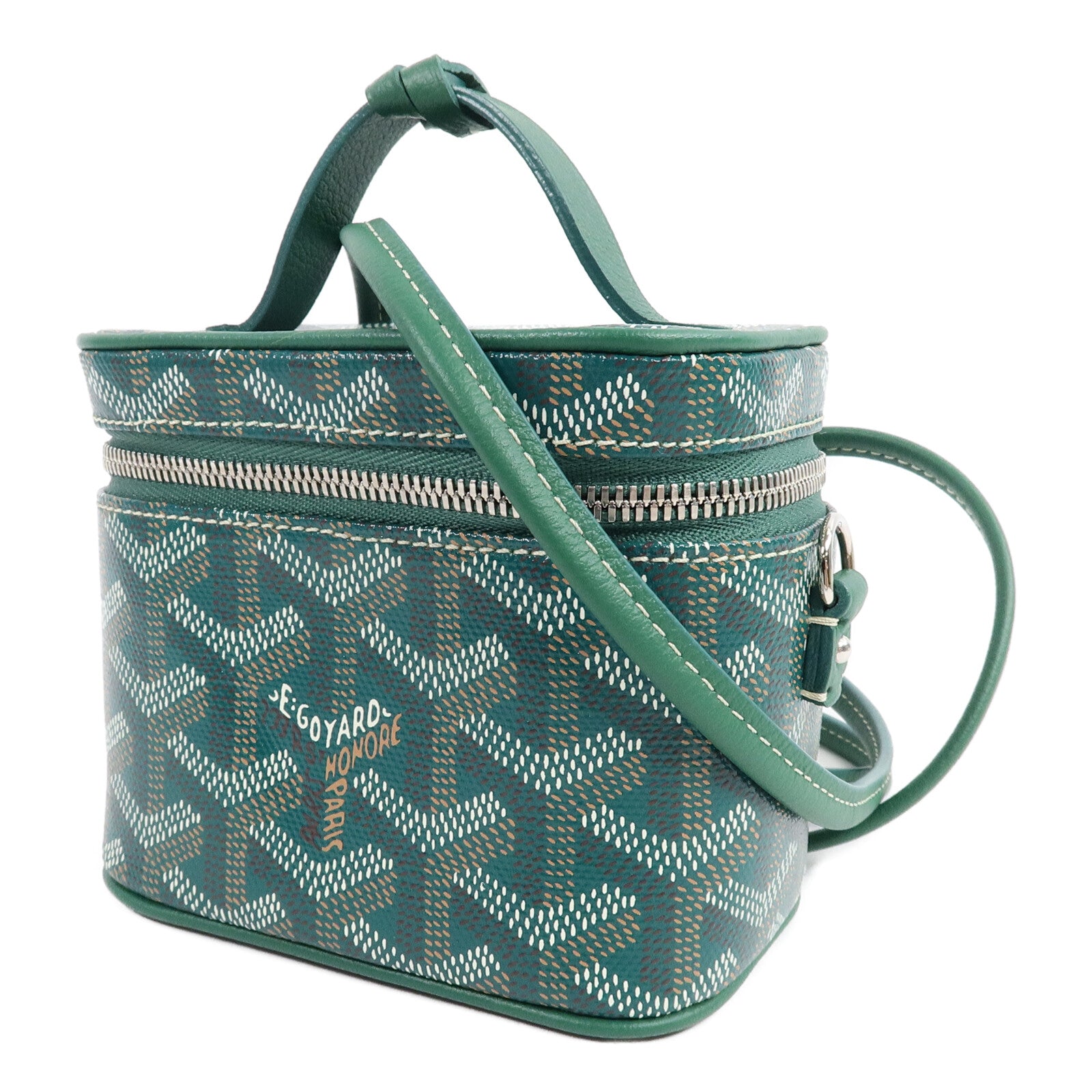 GOYARD 塗層帆布Muse Vanity Case Nano手挽肩背兩用袋