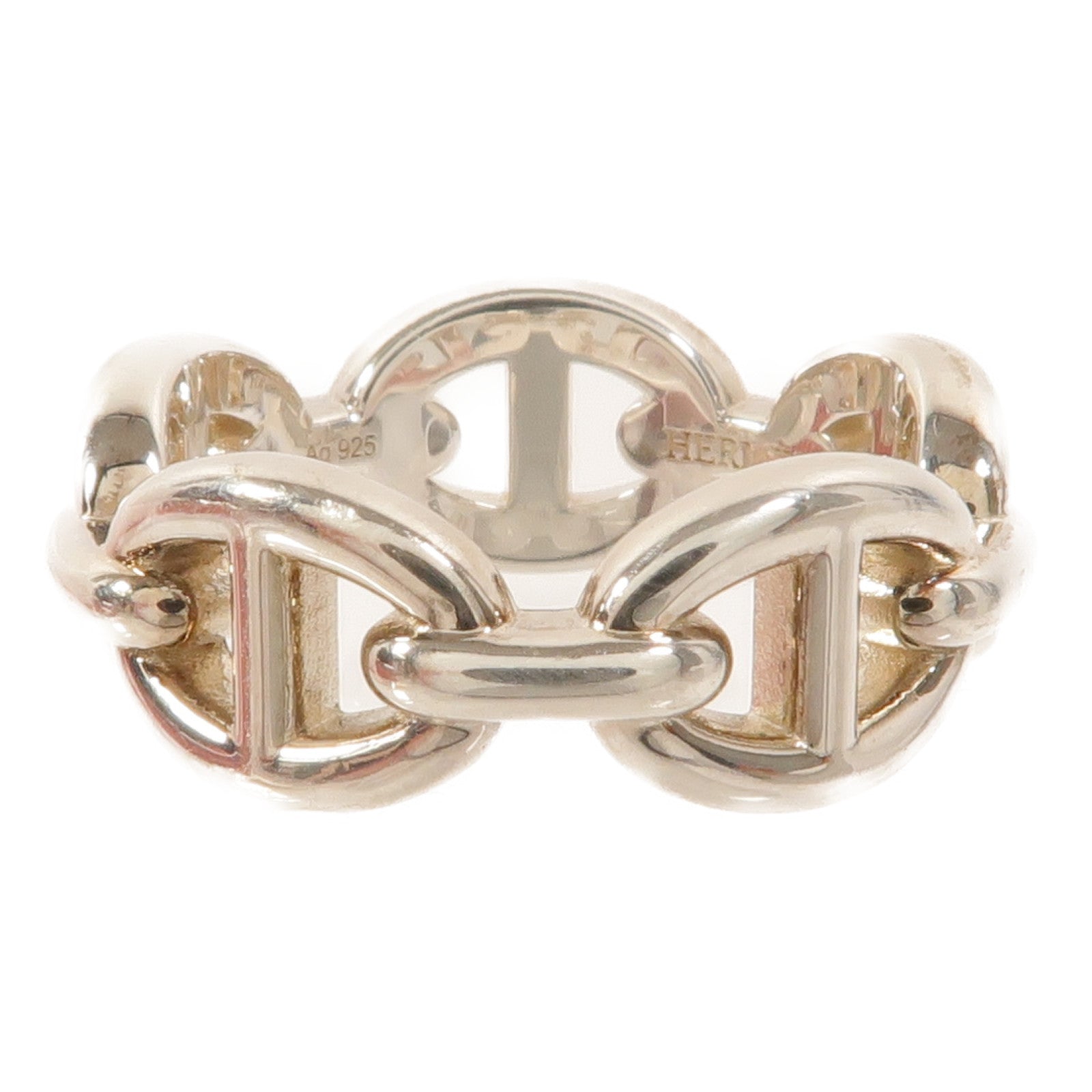 HERMES 925純銀Farandole Ring戒指#52
