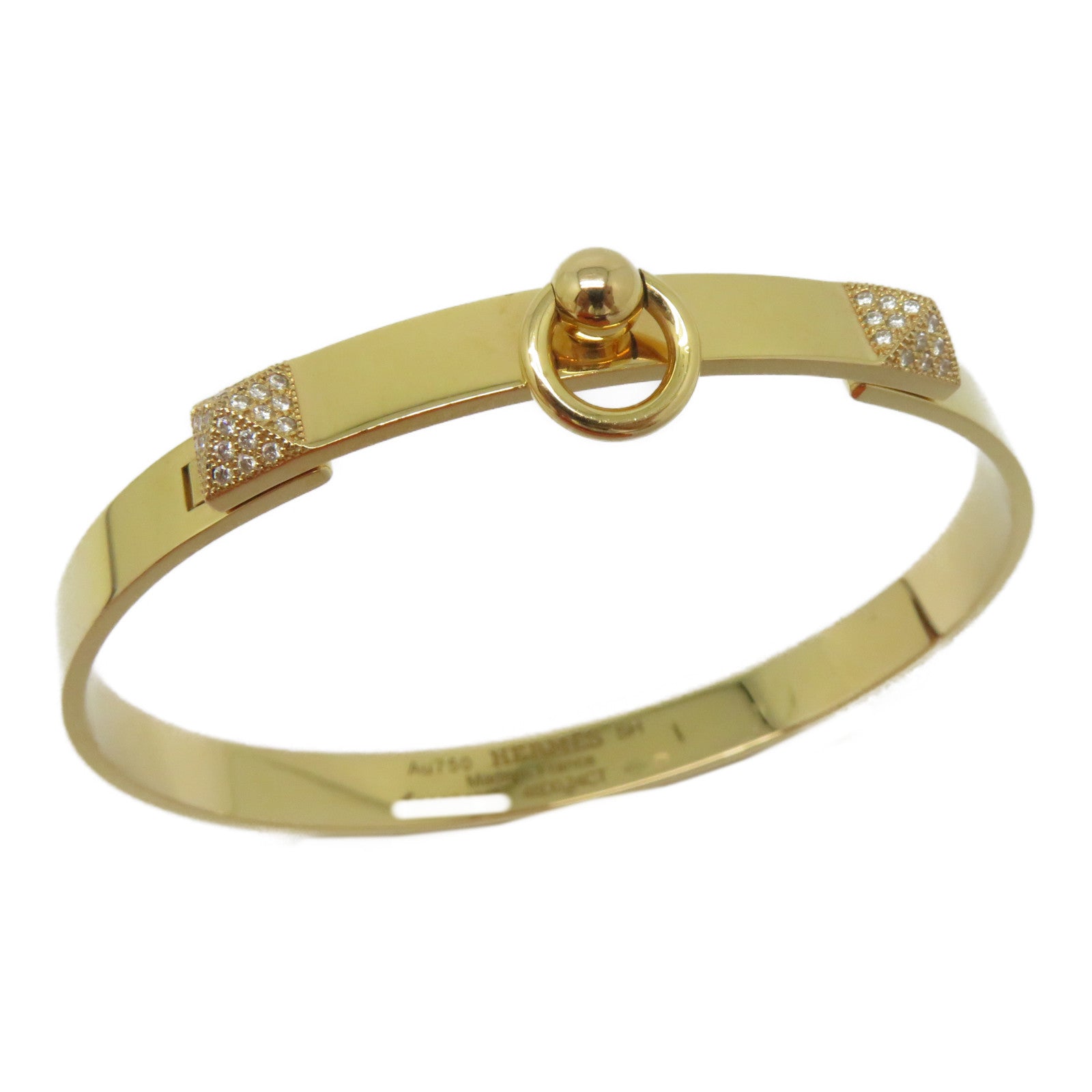 HERMES (PRICE DOWN) 0.24ct CDC Diamond Bracelet 18K Pink Gold
