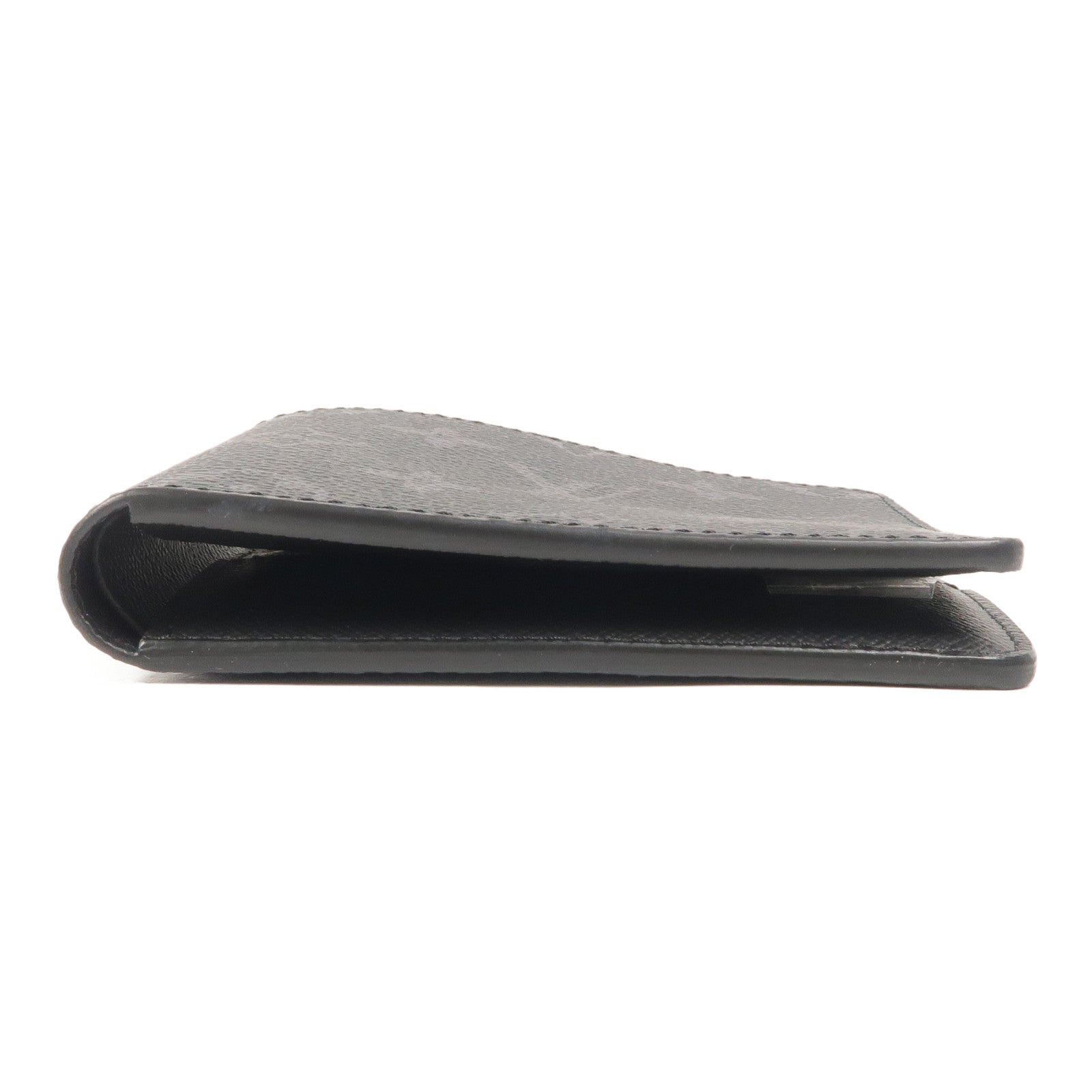 LOUIS VUITTON Monogram Eclipse Slender Wallet錢包