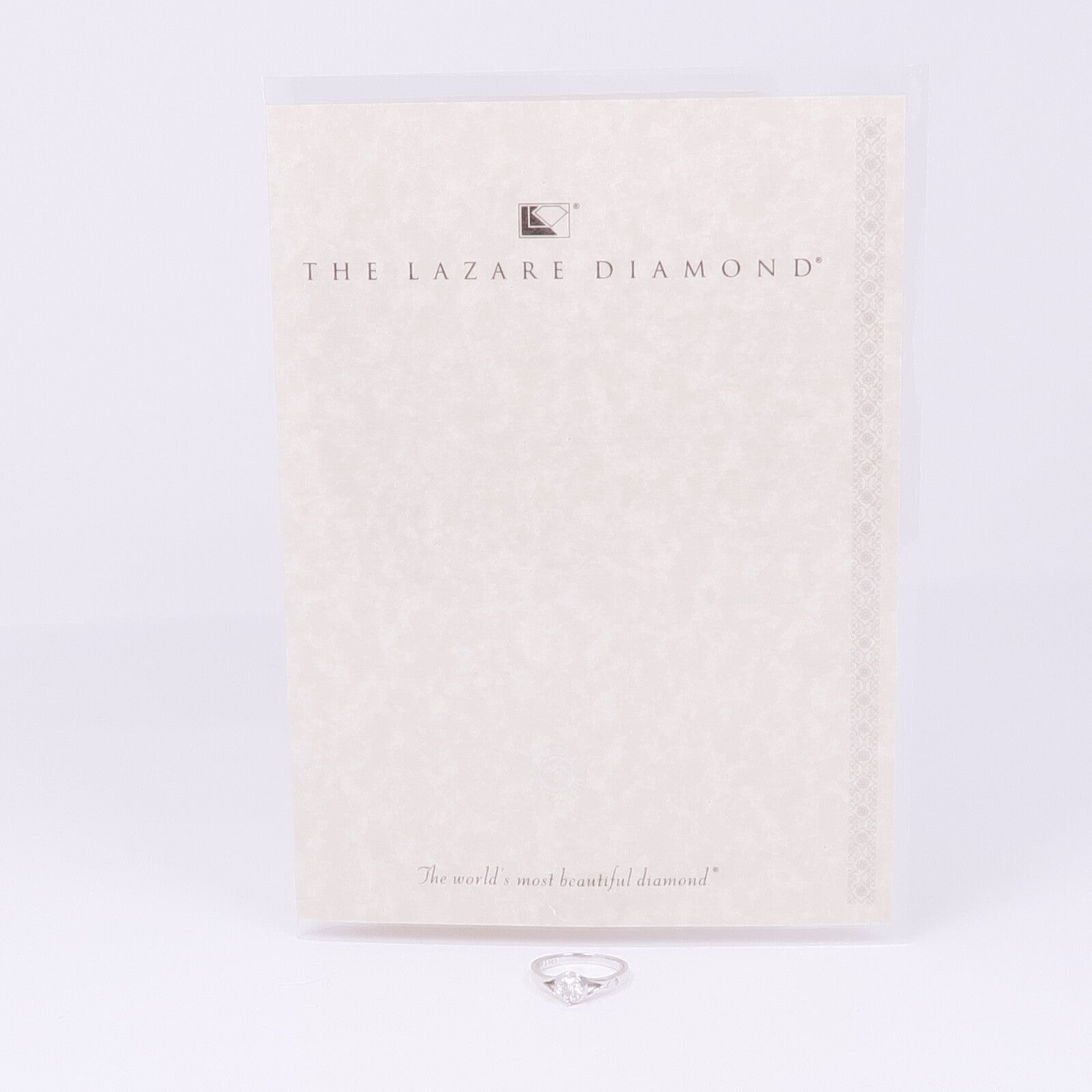 JEWELRY PT950鉑金Diamond Ring鑽石戒指US#7.25