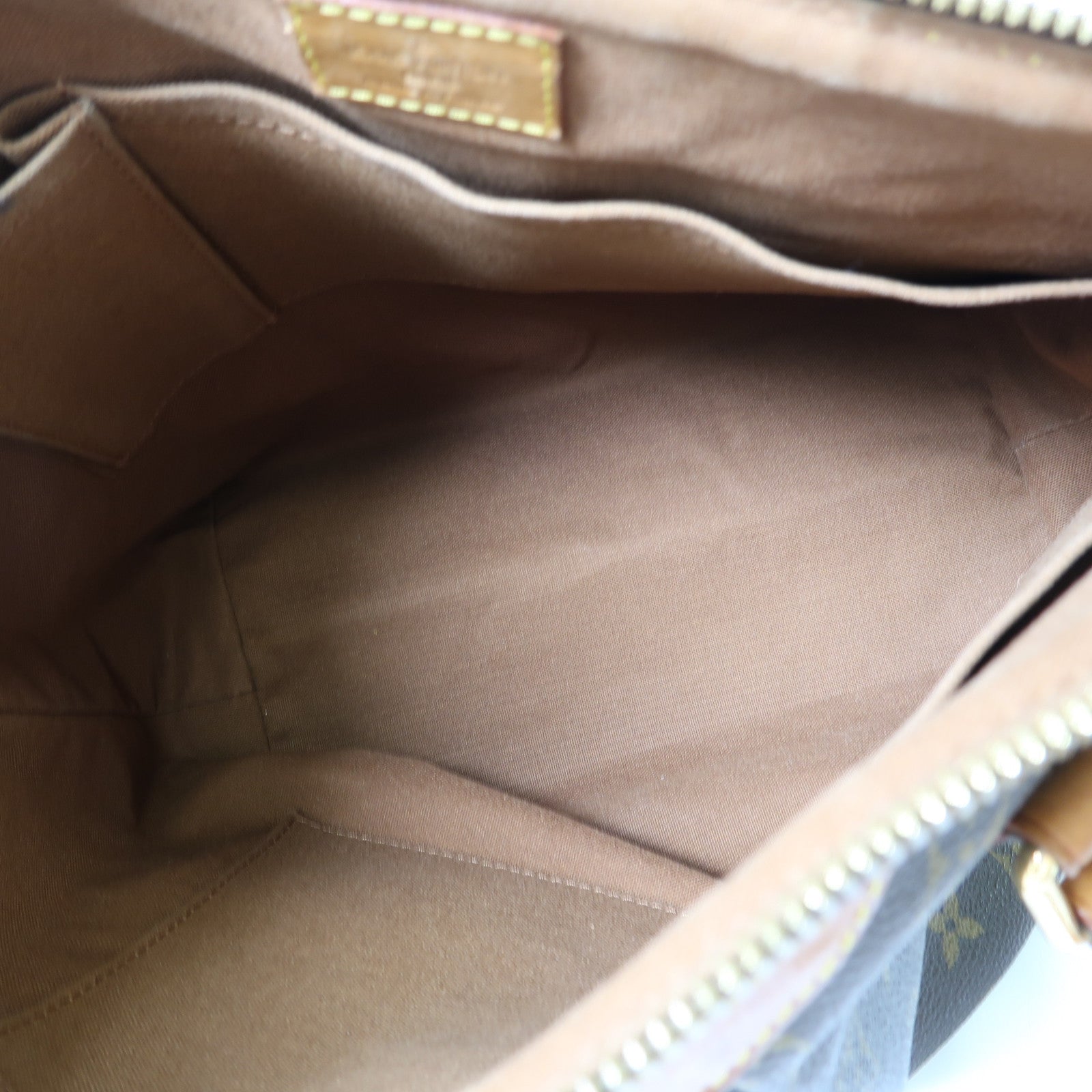 LOUIS VUITTON 【激減優惠】Monogram Palermo金扣手挽肩背兩用袋啡色