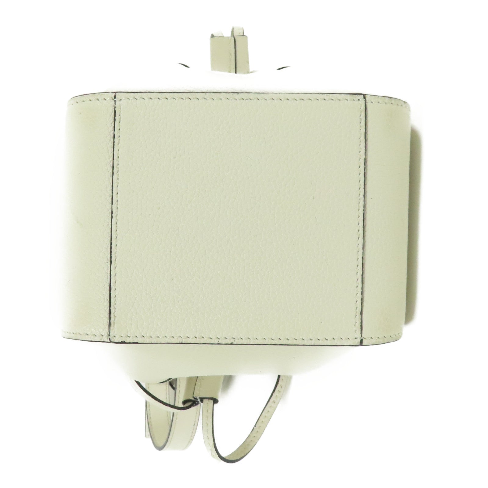 LOEWE 牛皮皮革Mini Hammock銀扣手挽肩背兩用袋