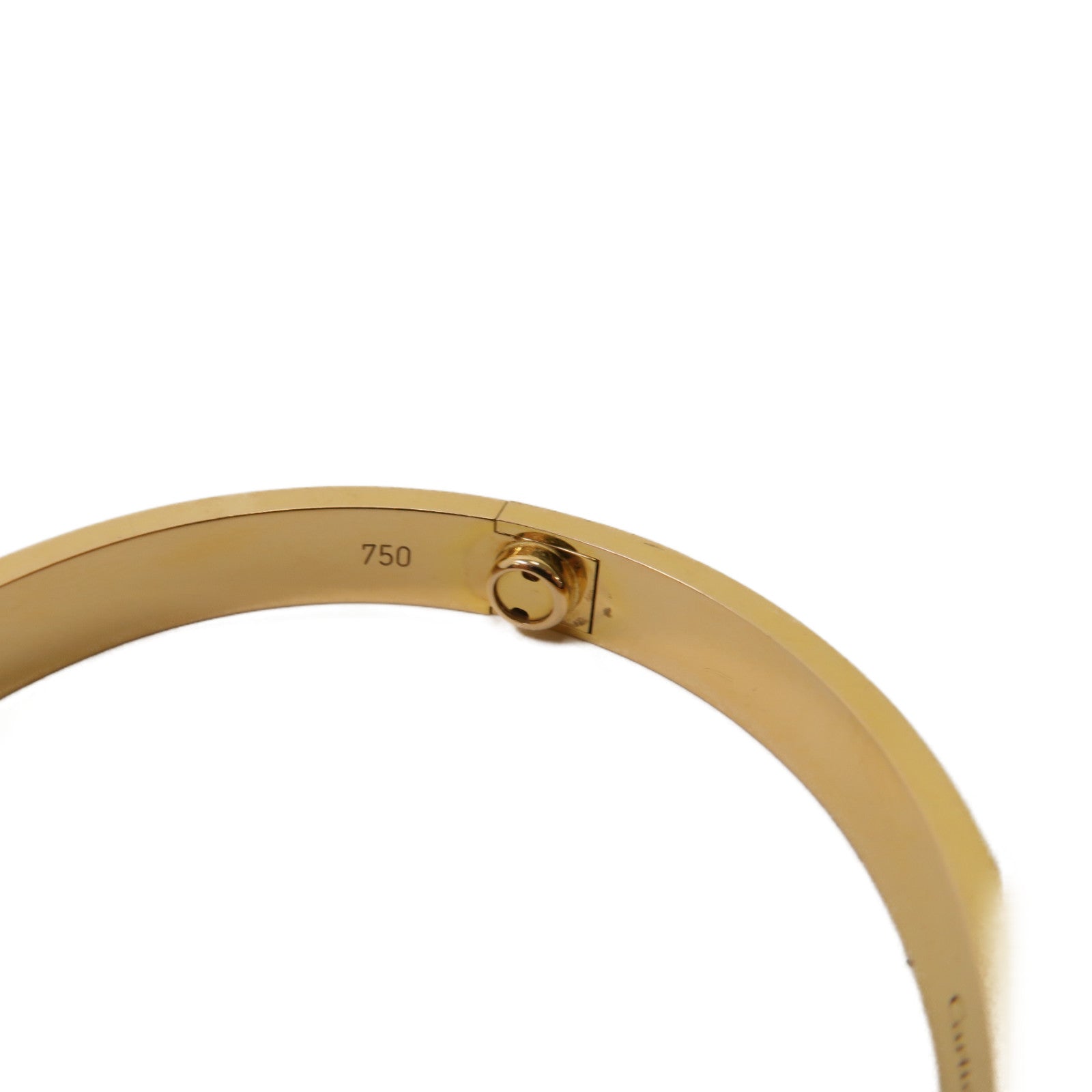 CARTIER 18K黃金Love Bracelet手鐲Cartier#17