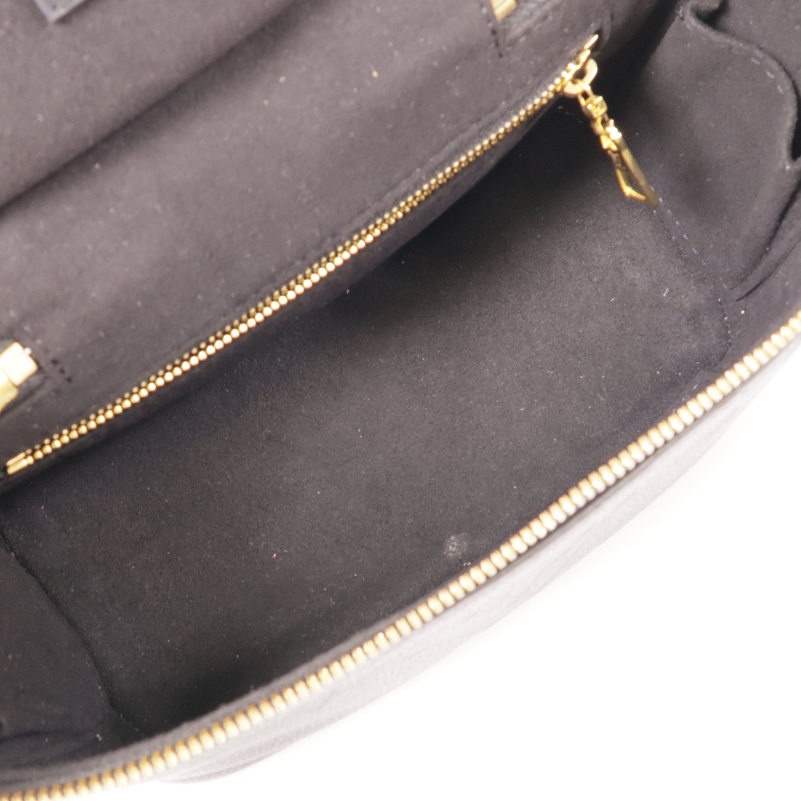 LOUIS VUITTON LV Vanity Case 2 Way Bag M45598 Monogram Empreinte Black