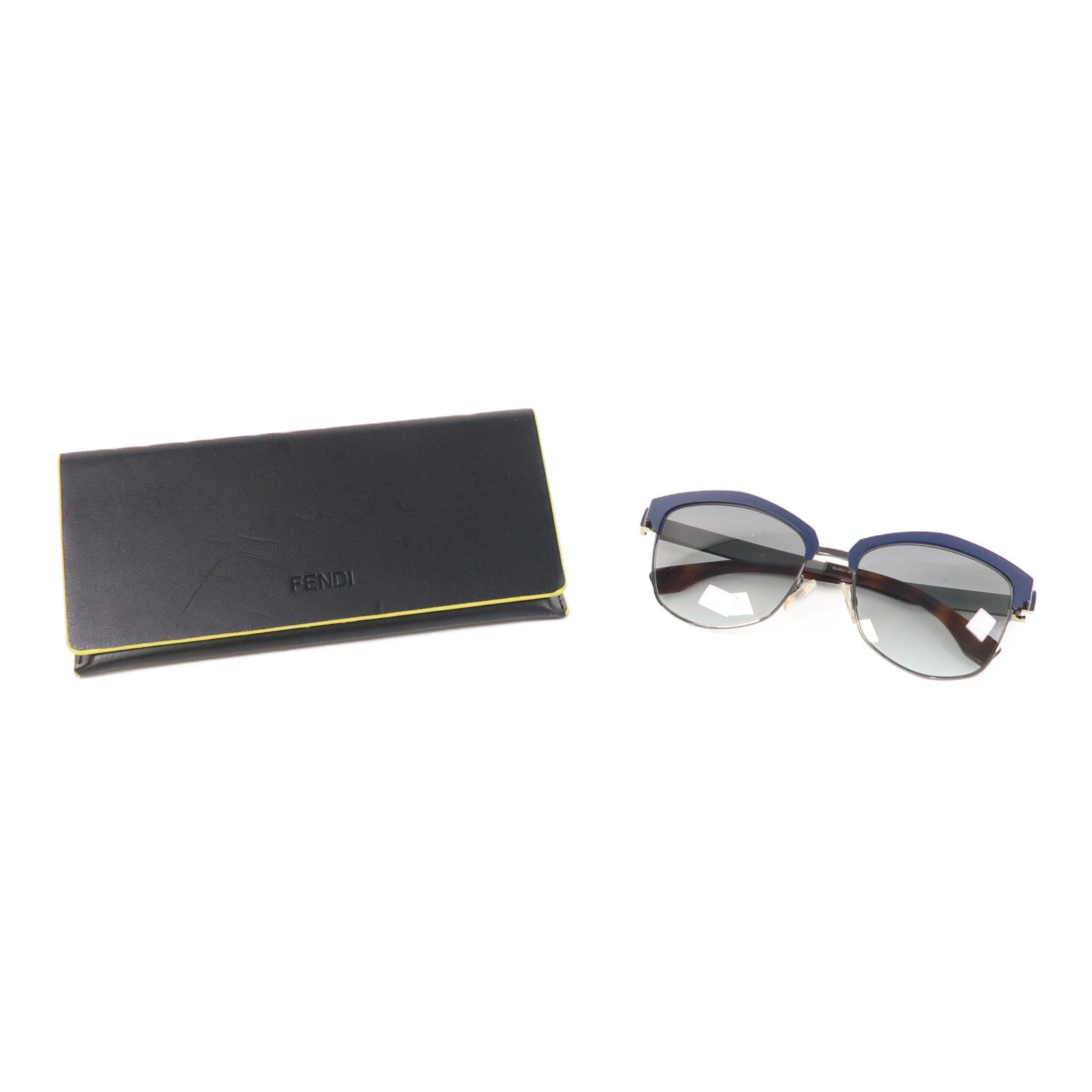 FENDI 【激減優惠】金屬Sunglass太陽眼鏡藍色