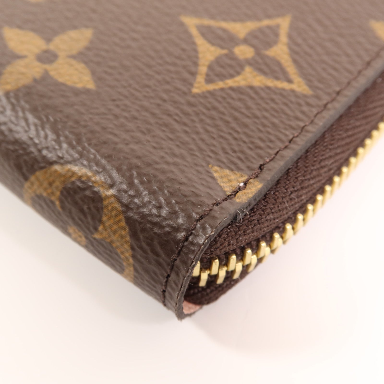 LOUIS VUITTON Monogram Long Wallet金扣長錢包