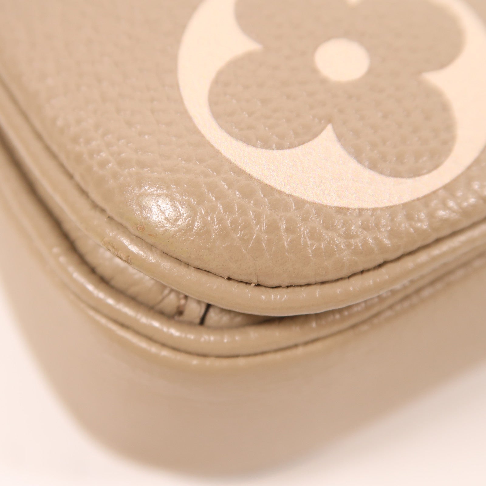 LOUIS VUITTON Monogram Empreinte Pochette Métis East West金扣手挽肩背兩用袋