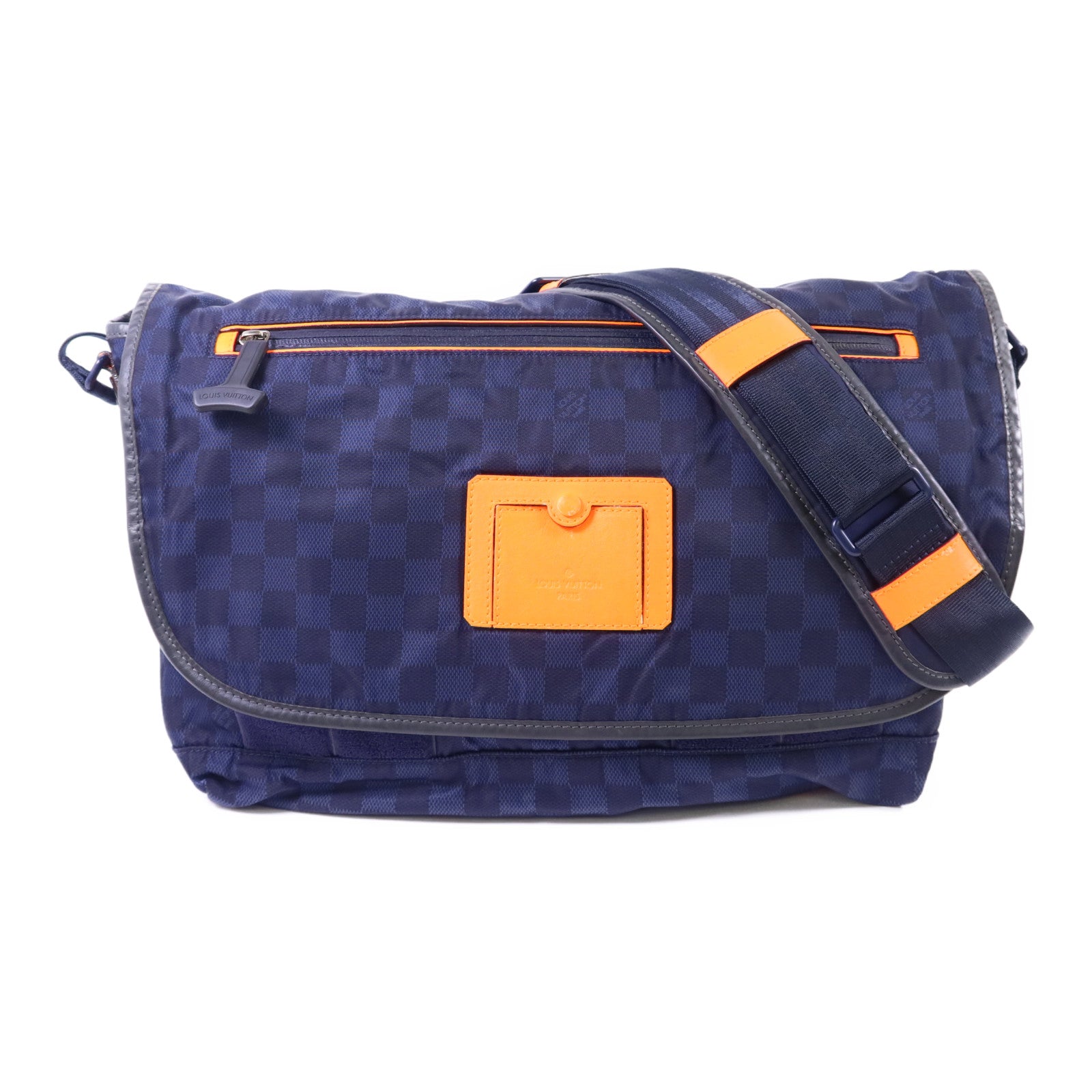 LOUIS VUITTON Damier Challenge LV Cup Messenger Bag肩背袋