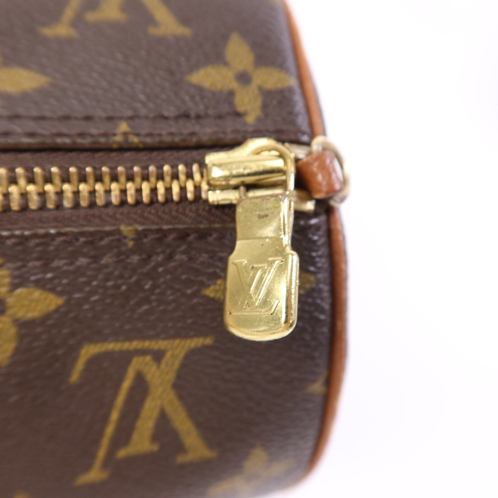 LOUIS VUITTON Monogram Papillon 30金扣手挽袋