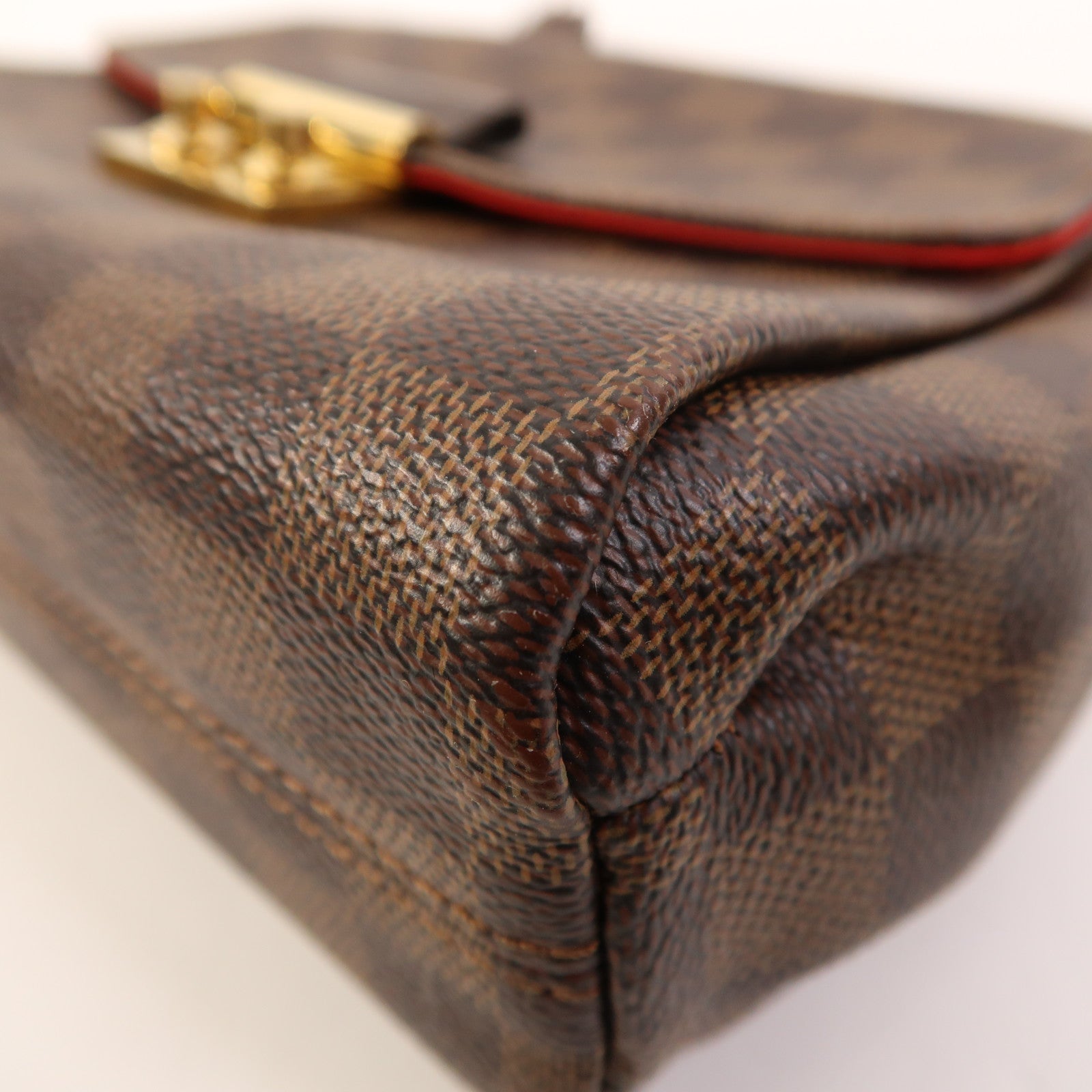 LOUIS VUITTON 【激減優惠】Damier Croisette金扣手挽肩背兩用袋