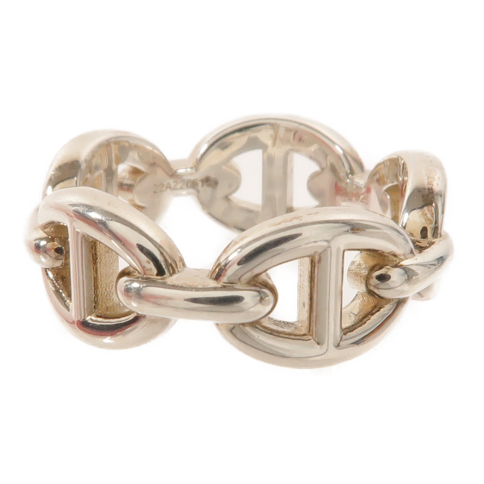 HERMES 925純銀Farandole Ring戒指#52