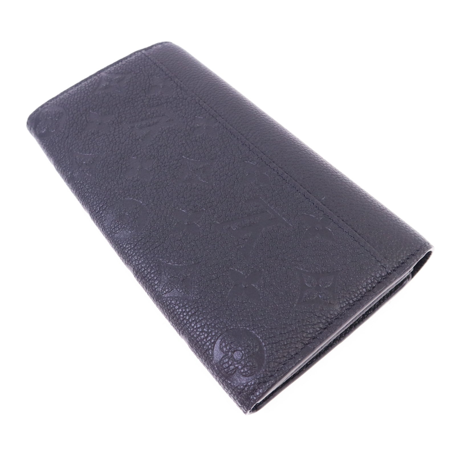 LOUIS VUITTON Monogram Empreinte Sarah Long Wallet金扣長錢包