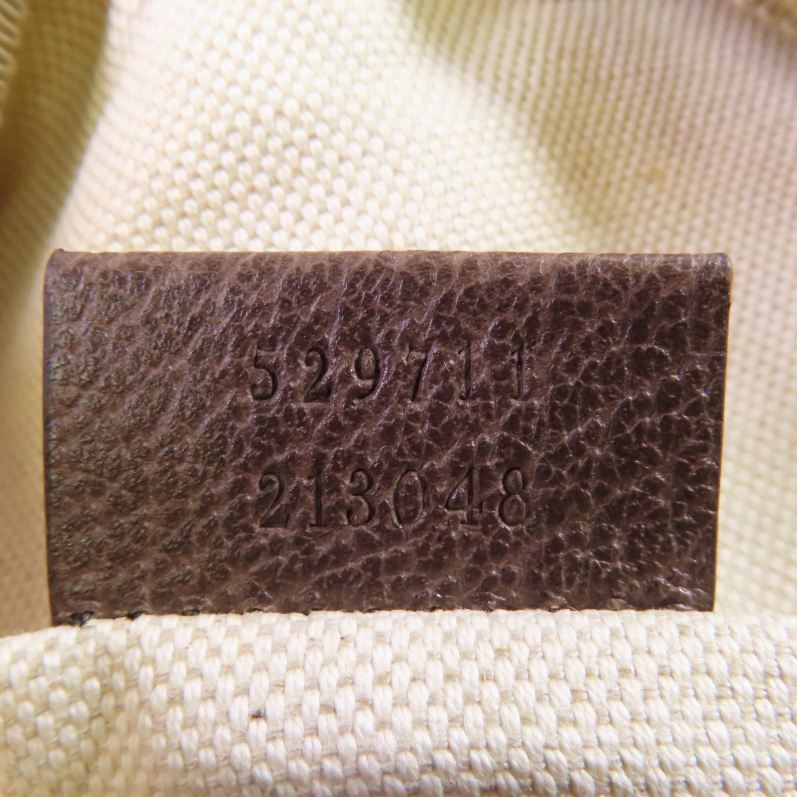 GUCCI 塗層帆布Waist Bag金扣腰包灰色
