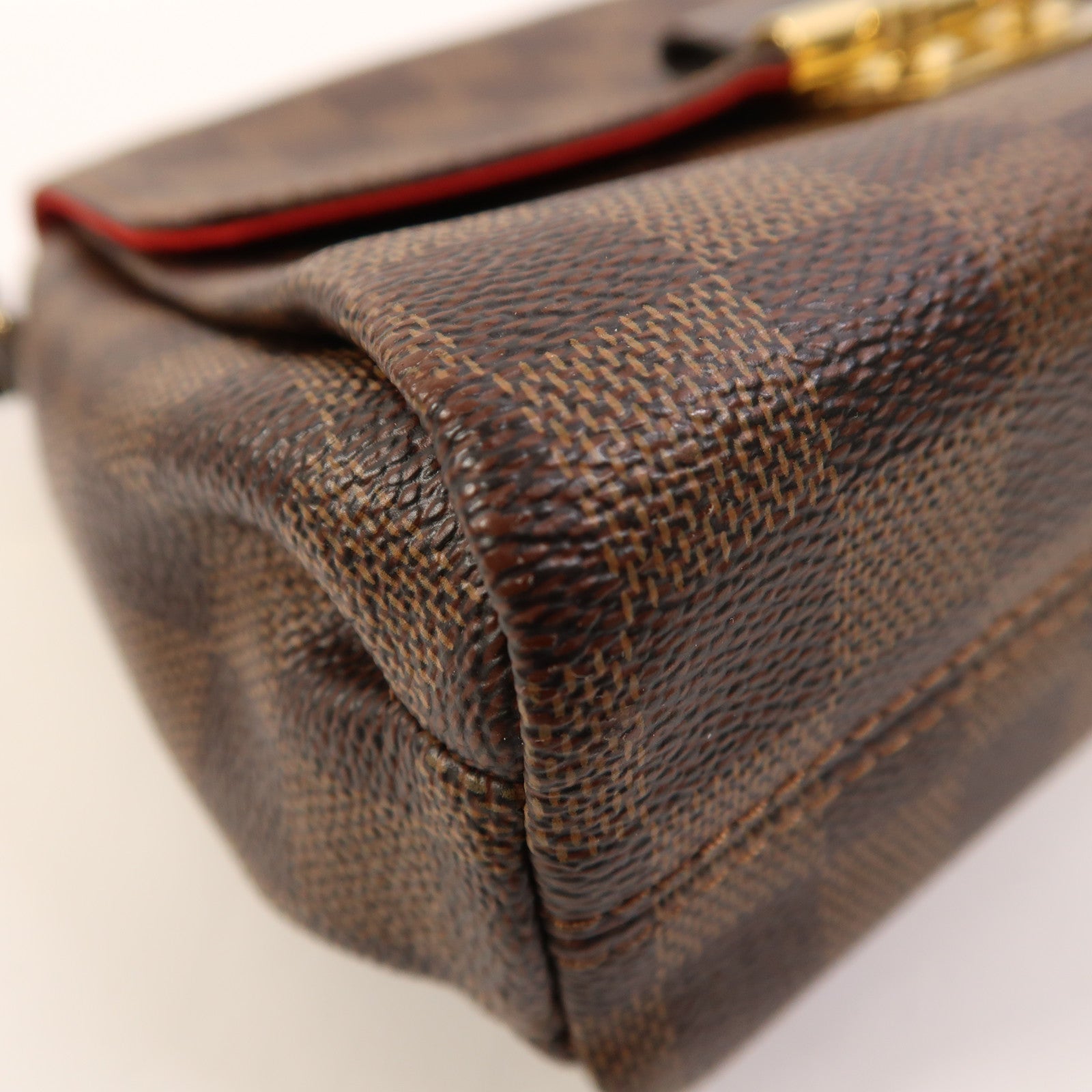 LOUIS VUITTON 【激減優惠】Damier Croisette金扣手挽肩背兩用袋
