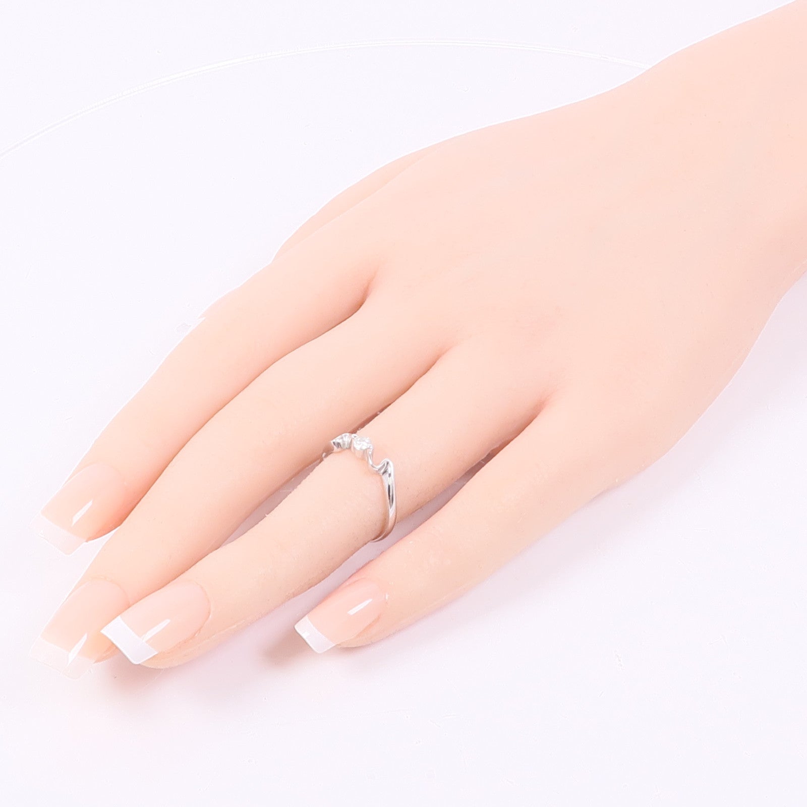 JEWELRY 18K白金Diamond Ring鑽石戒指US#5.75