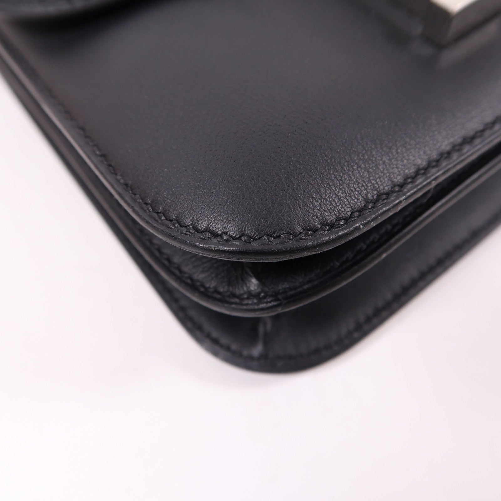 HERMES 【激減優惠】Swift皮革Dancing Flowers銀扣肩背袋