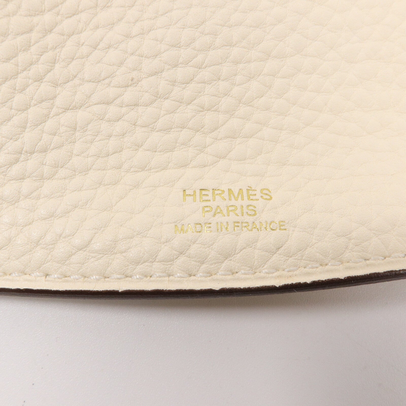 HERMES Clemence皮革Sac Saut 25肩背袋Nata
