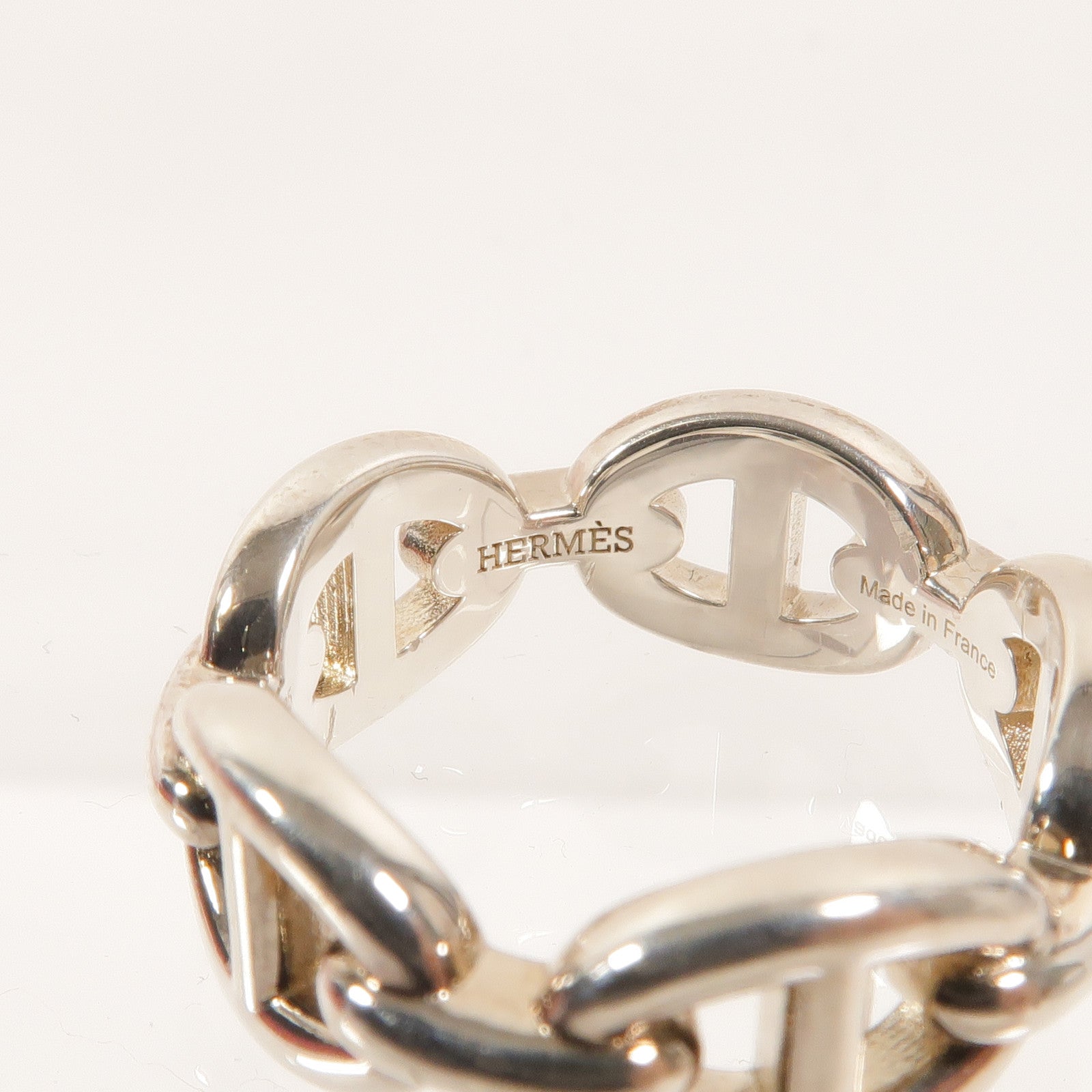 HERMES 925純銀Farandole Ring戒指#52