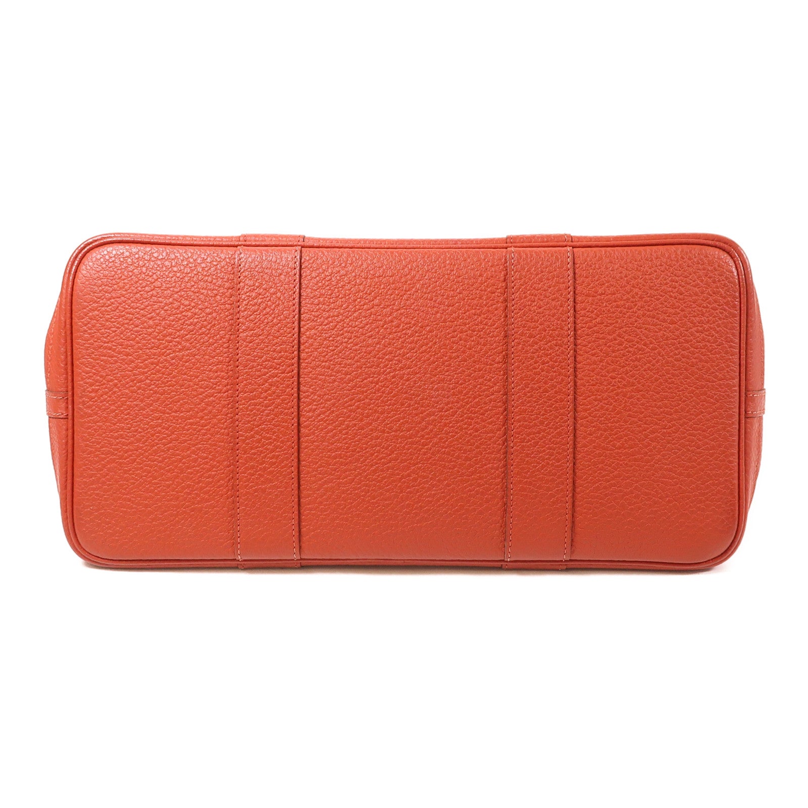 HERMES Negonda皮革Garden Party PM銀扣手挽袋