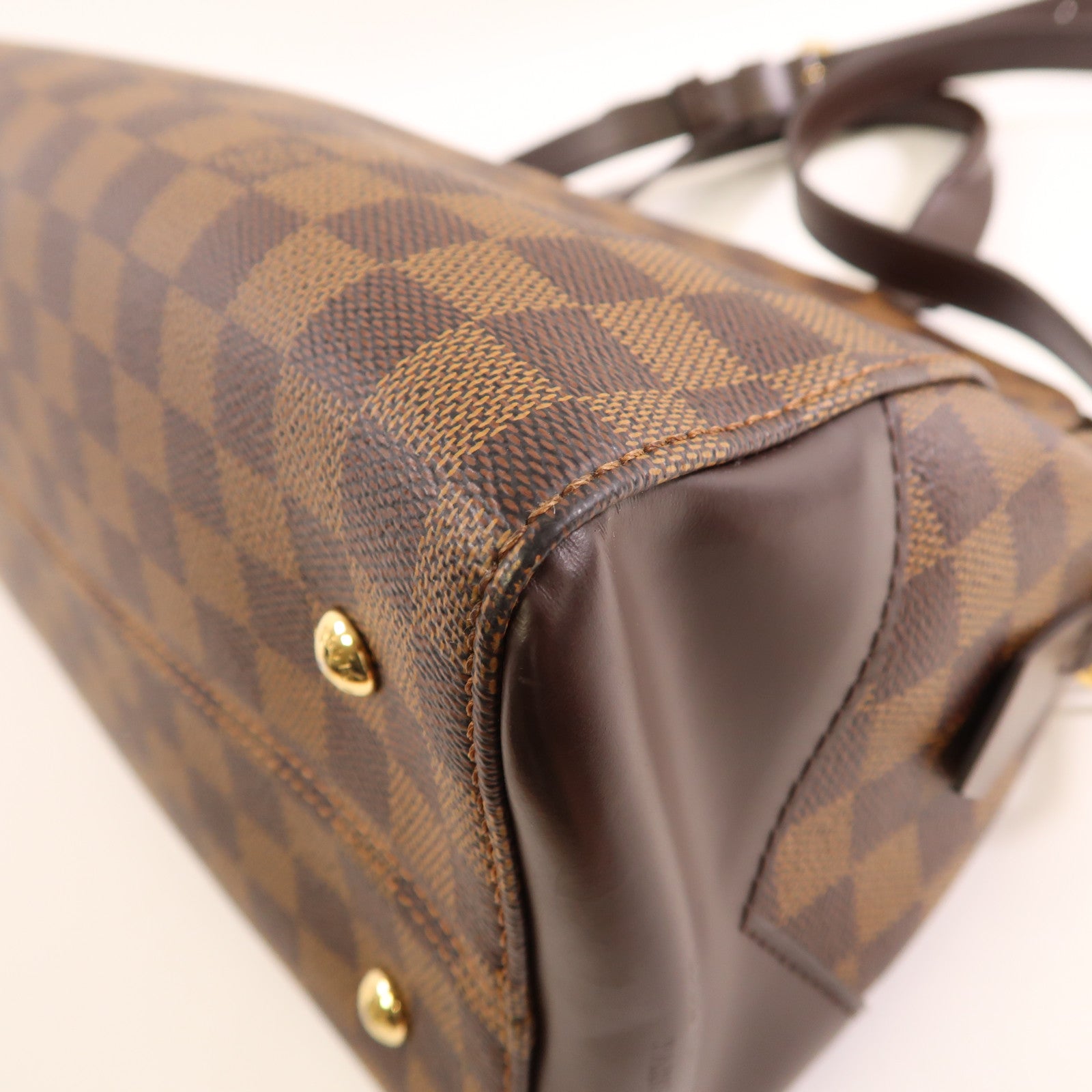 LOUIS VUITTON LV GHW Kensington Bowling 2 Way Shoulder Bag N41505 Damier