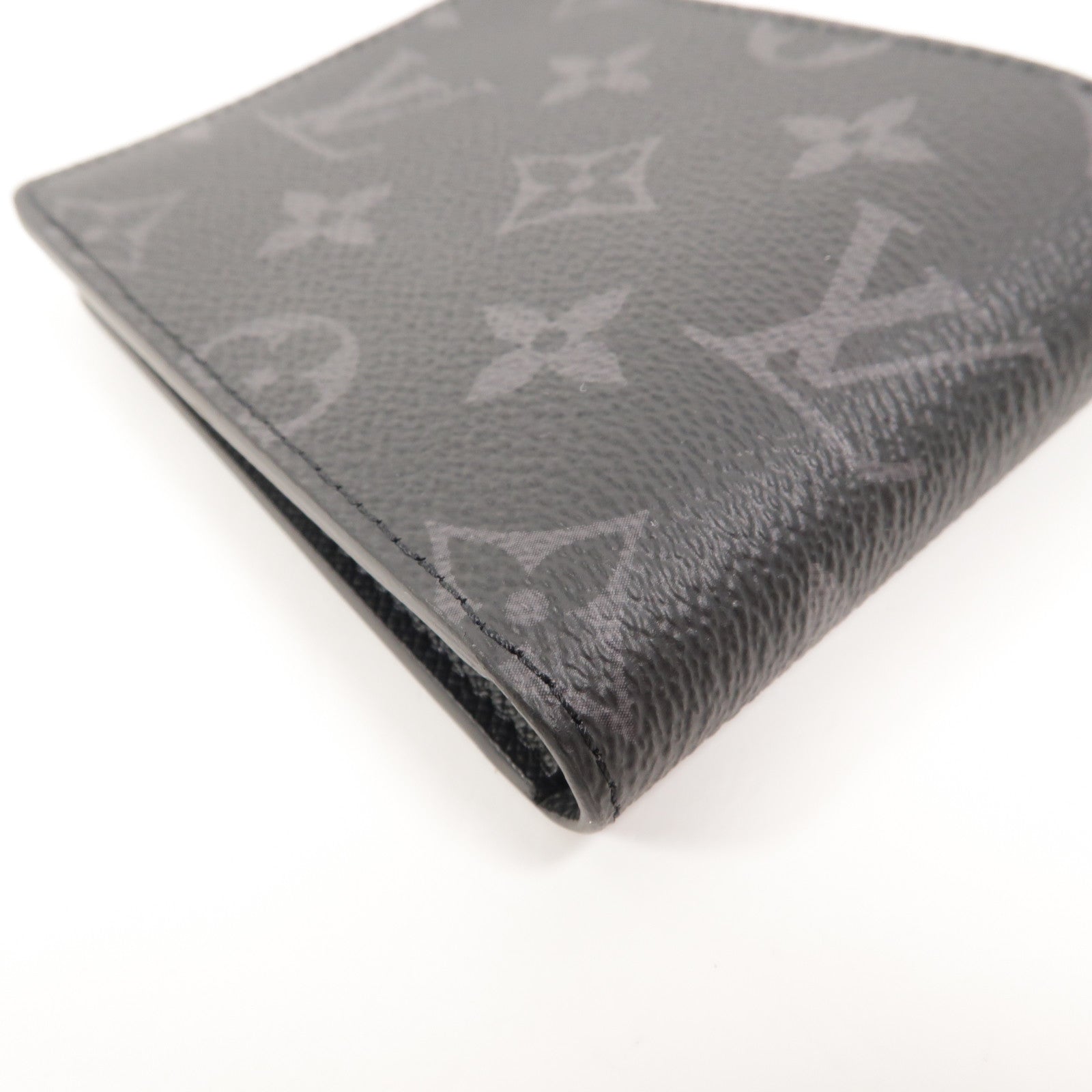 LOUIS VUITTON Monogram Eclipse Slender Wallet錢包