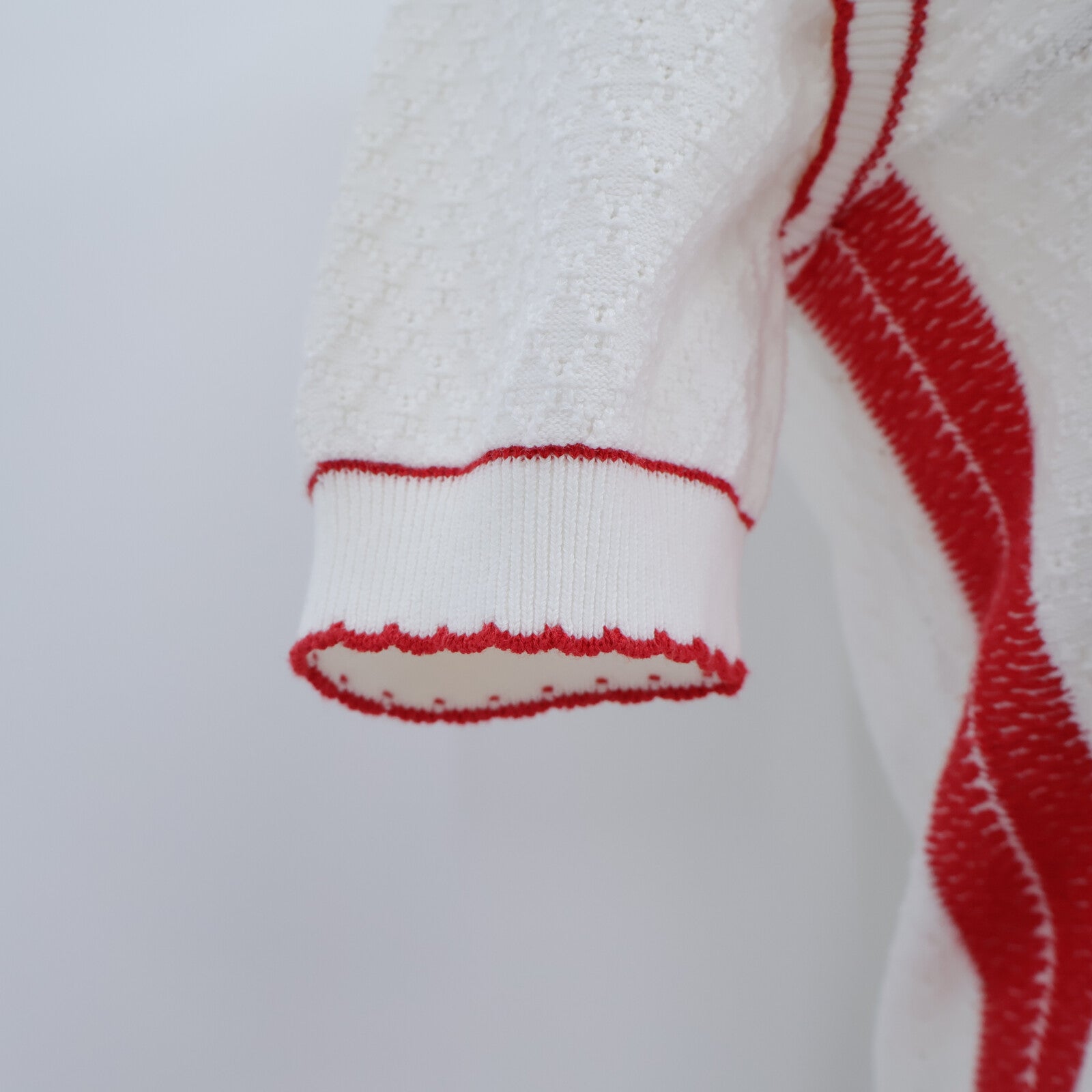 CHANEL 23C Short-Sleeves Knitting Tops上衣