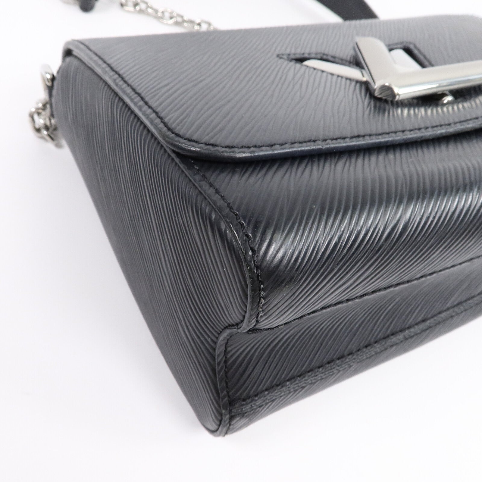 LOUIS VUITTON Epi Twist MM鏈帶肩背袋
