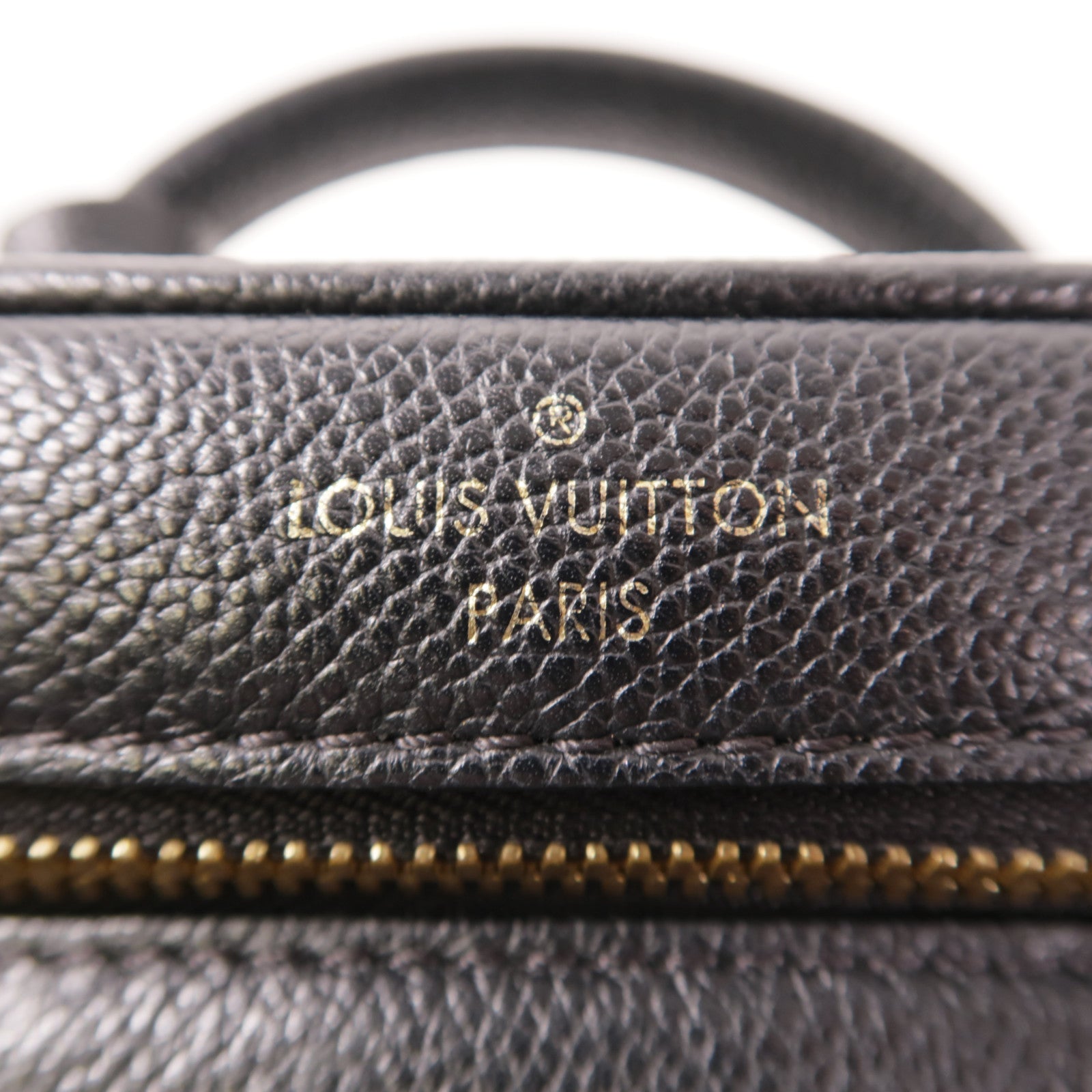 LOUIS VUITTON LV Vanity Case 2 Way Bag M45598 Monogram Empreinte Black