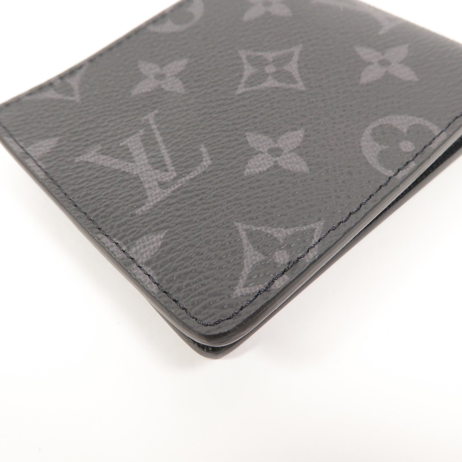 LOUIS VUITTON Monogram Eclipse Slender Wallet錢包