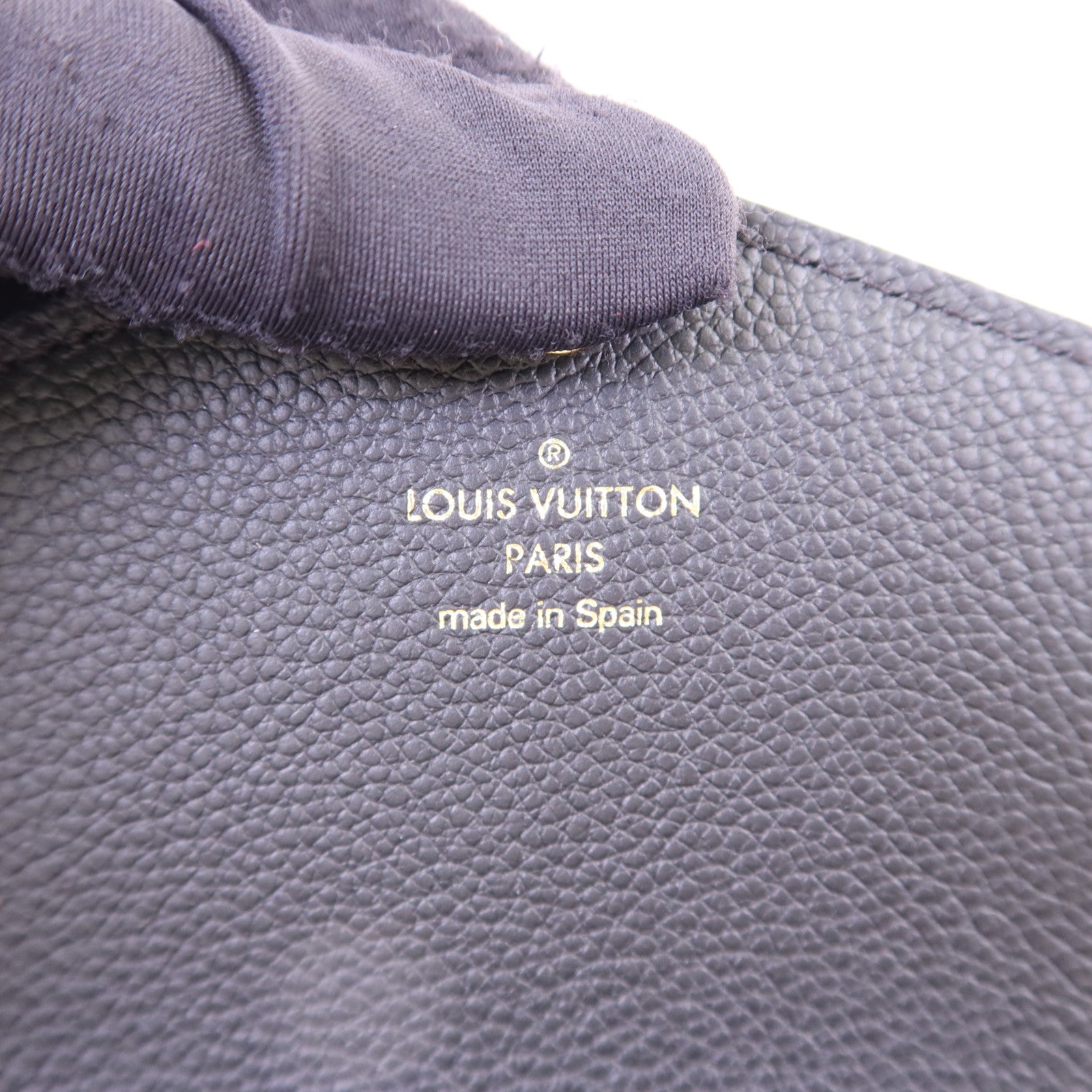 LOUIS VUITTON Monogram Empreinte Sarah Long Wallet金扣長錢包