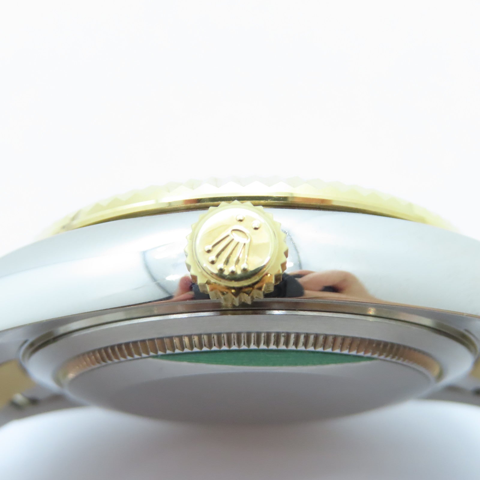 ROLEX Sky Dweller 18K黃金/不鏽鋼手錶自動機芯金色