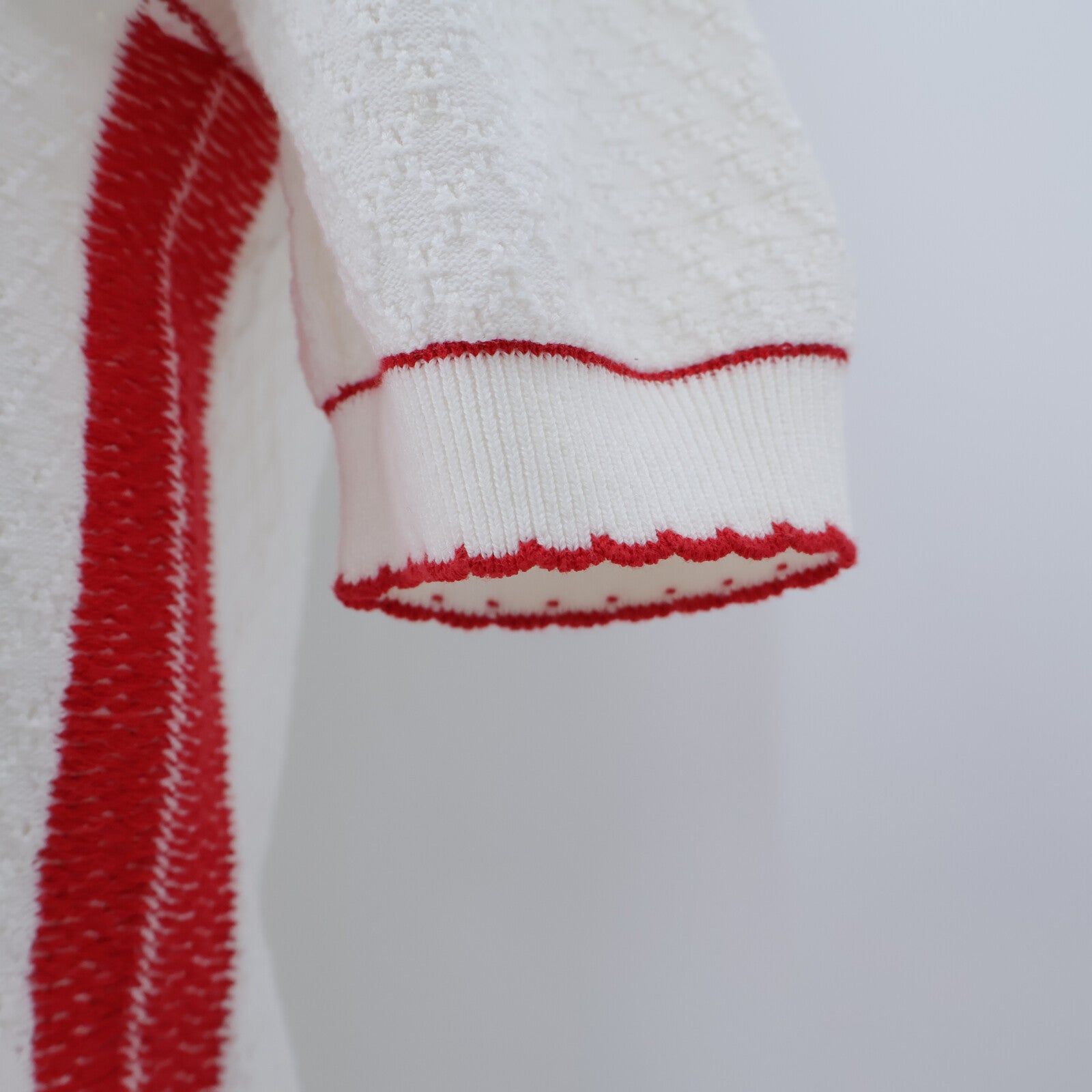 CHANEL 23C Short-Sleeves Knitting Tops上衣